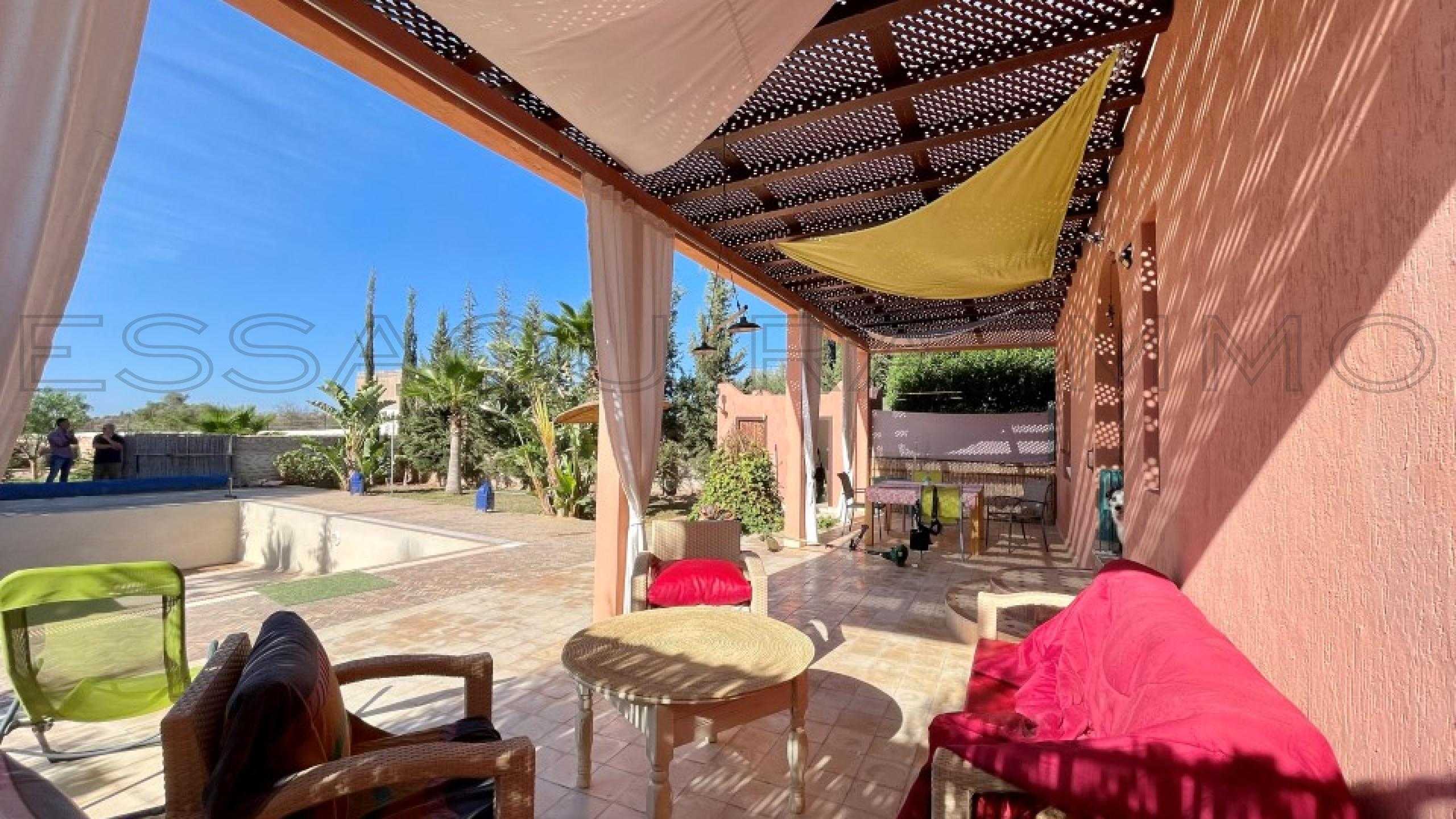 villa en location longue durée à essaouira