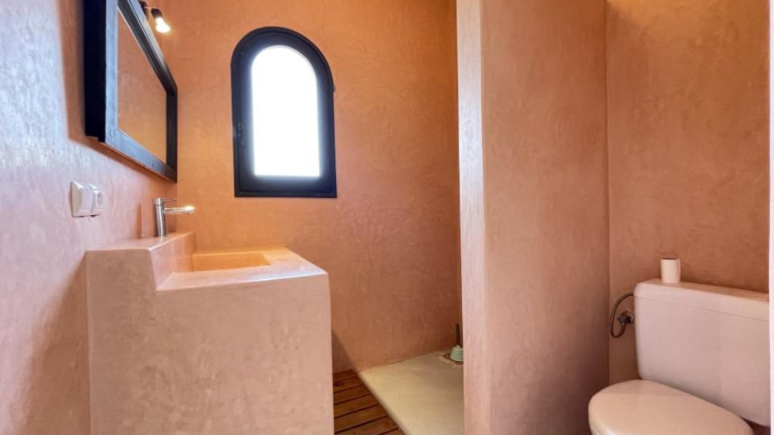 villa avec douche