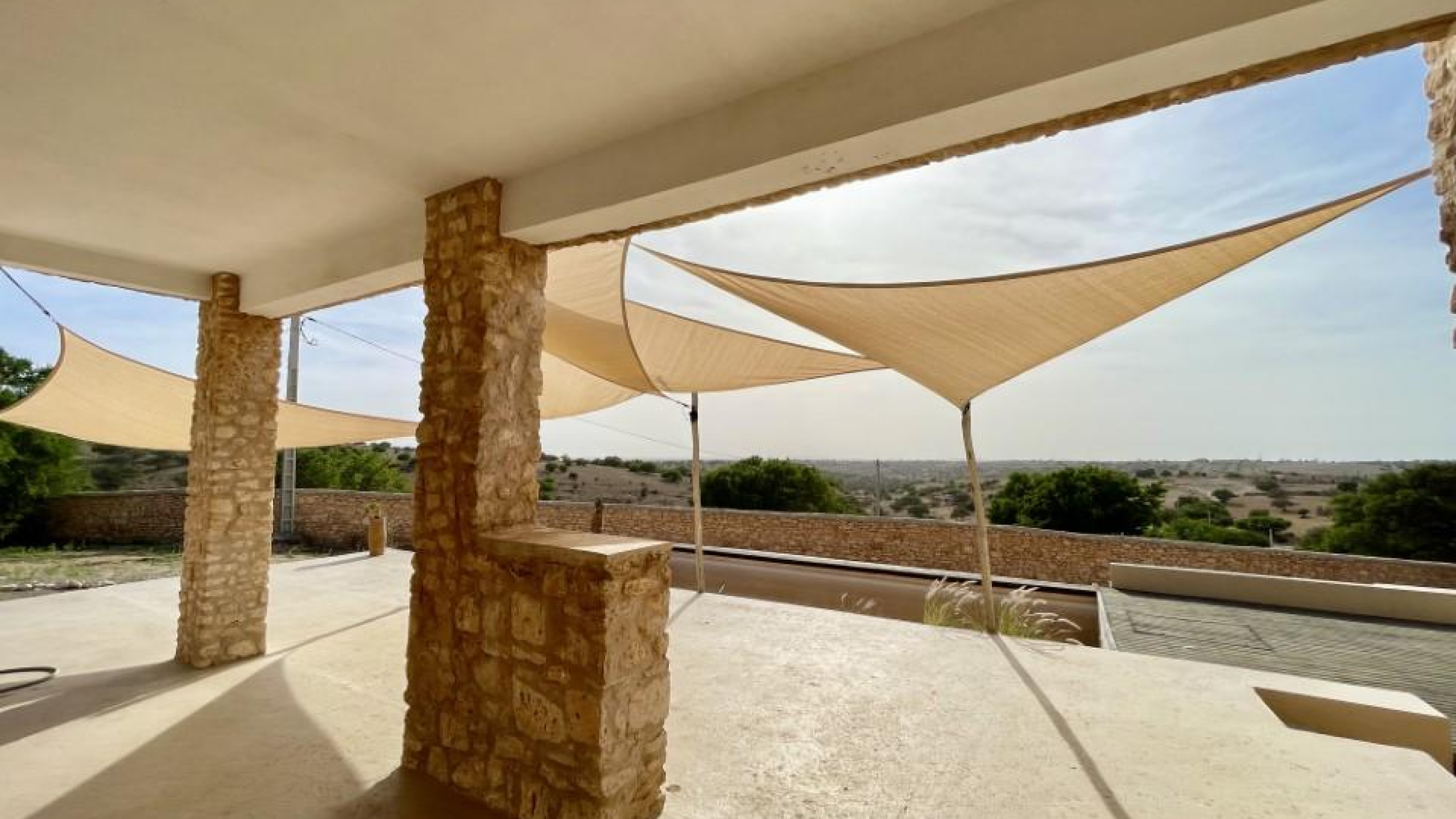 villa avec douche