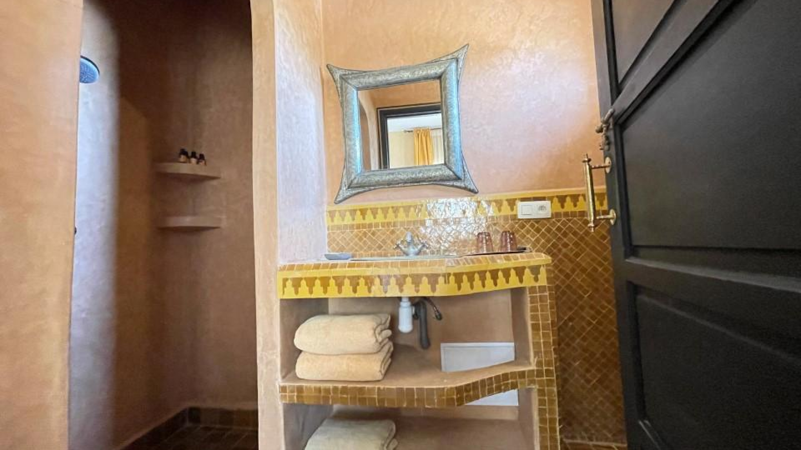 villa avec douche