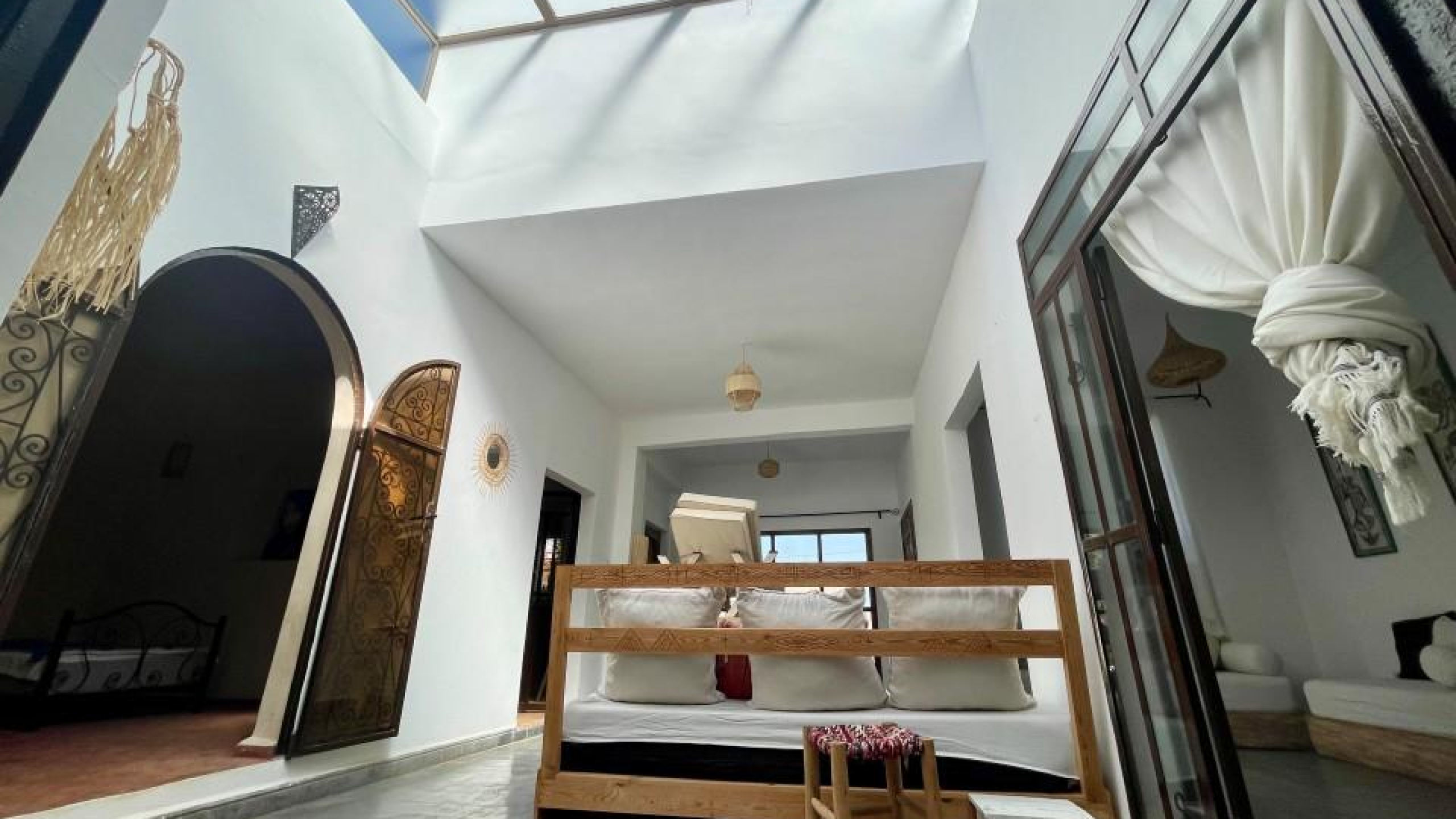 villa avec douche