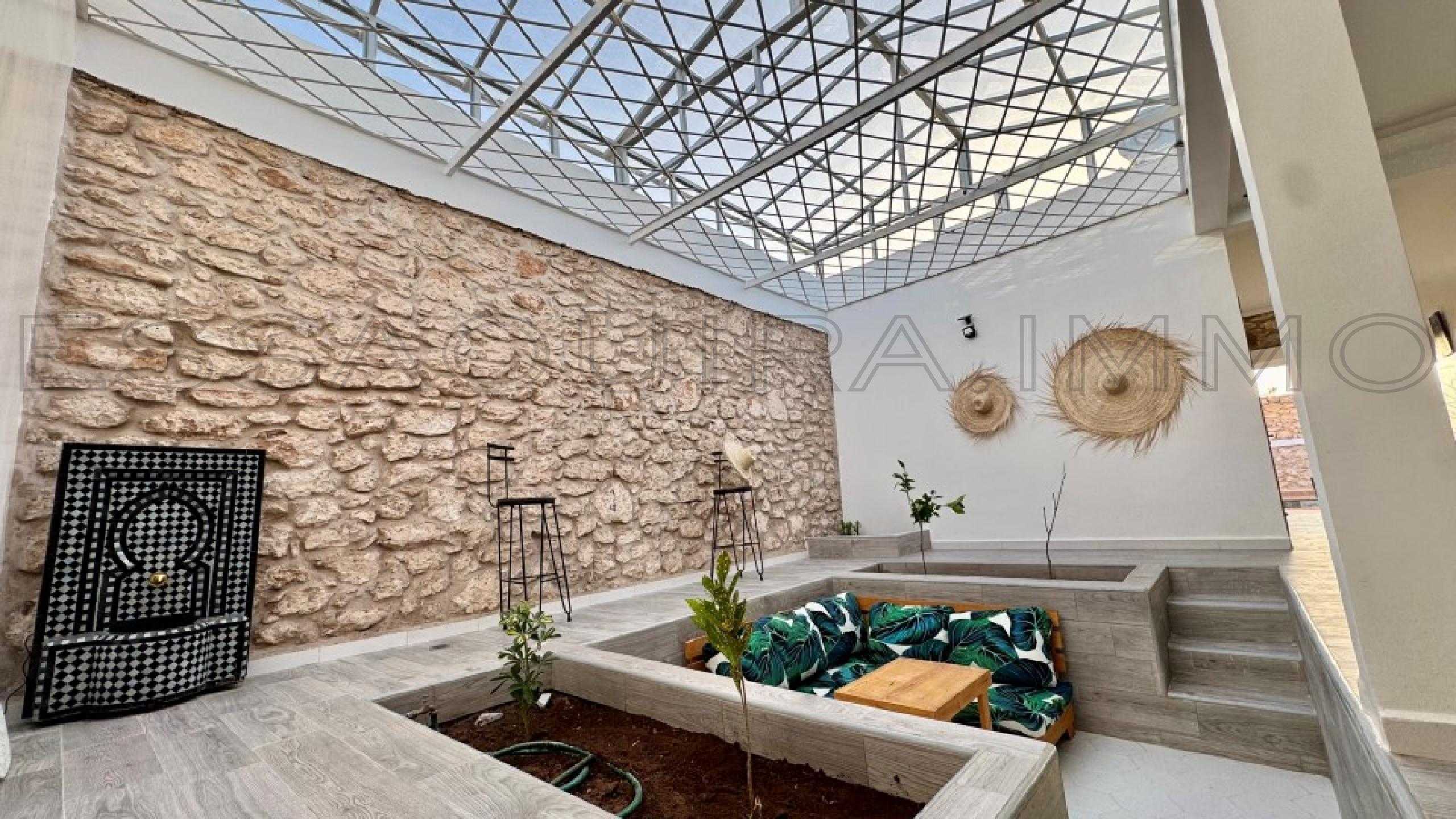 villa avec tv