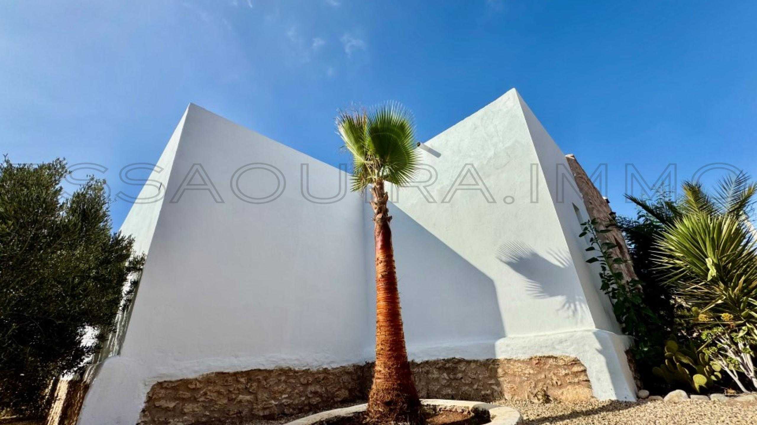 villa avec cuisinière