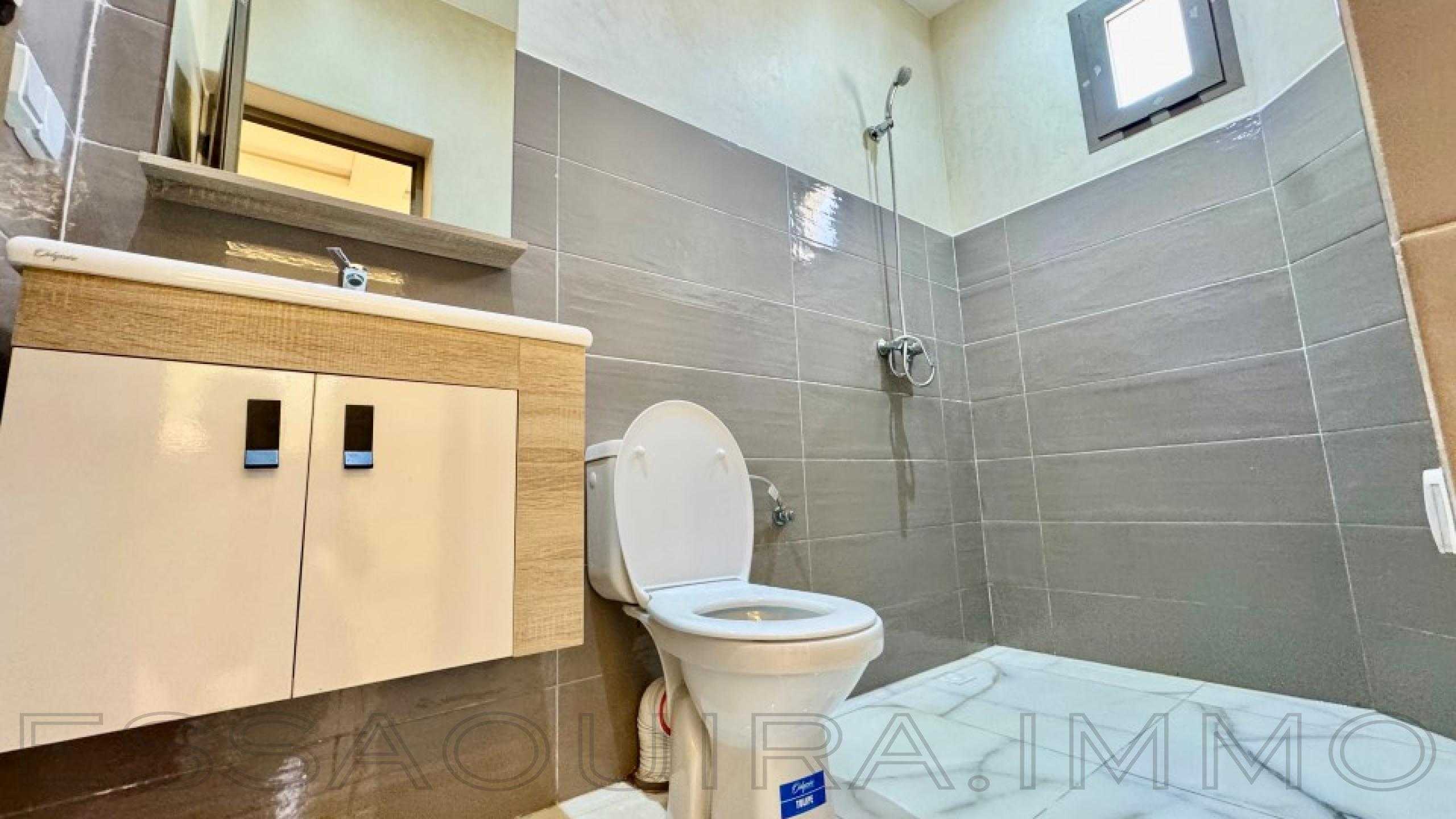 villa avec douche