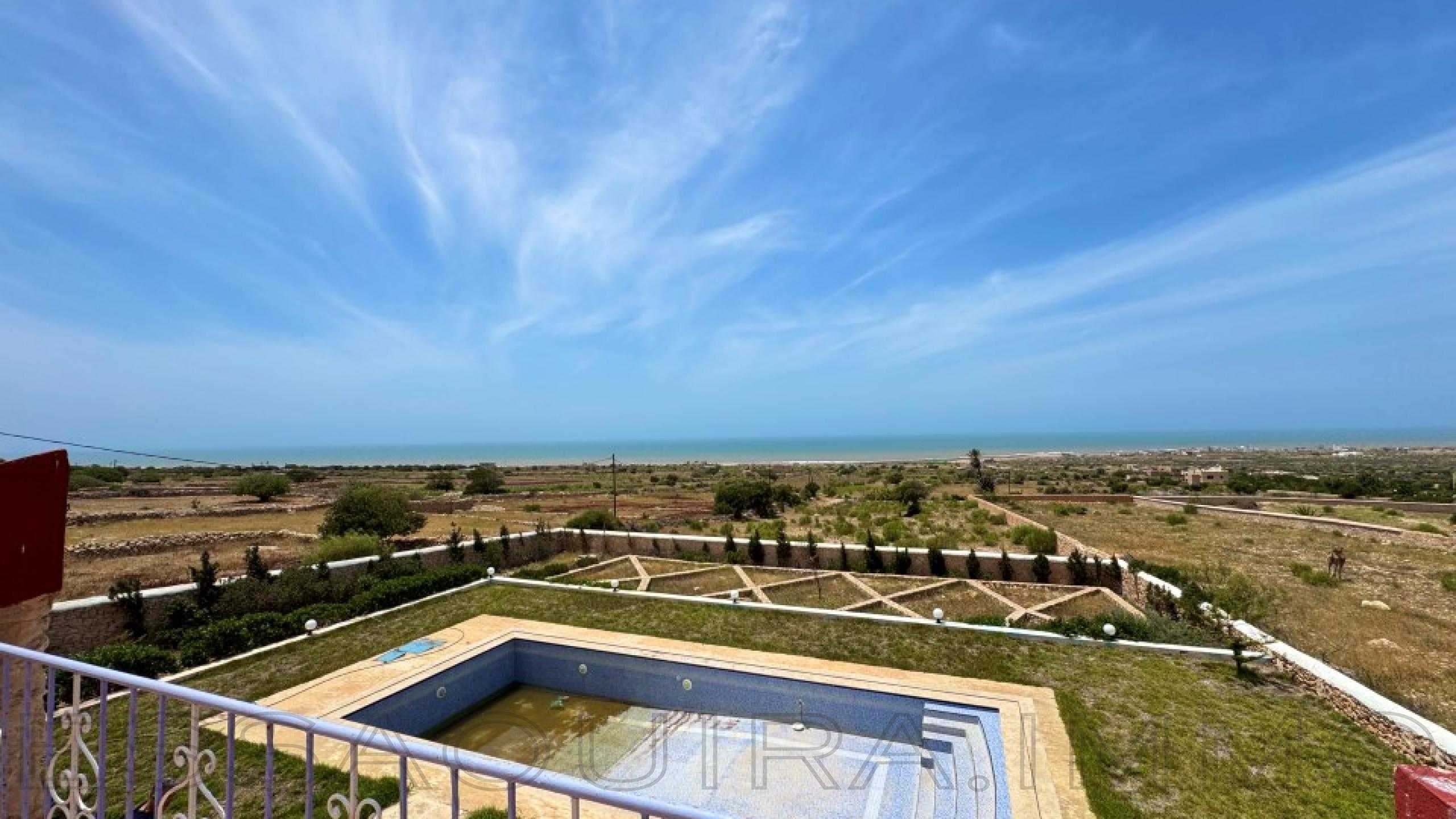 villa avec cheminée