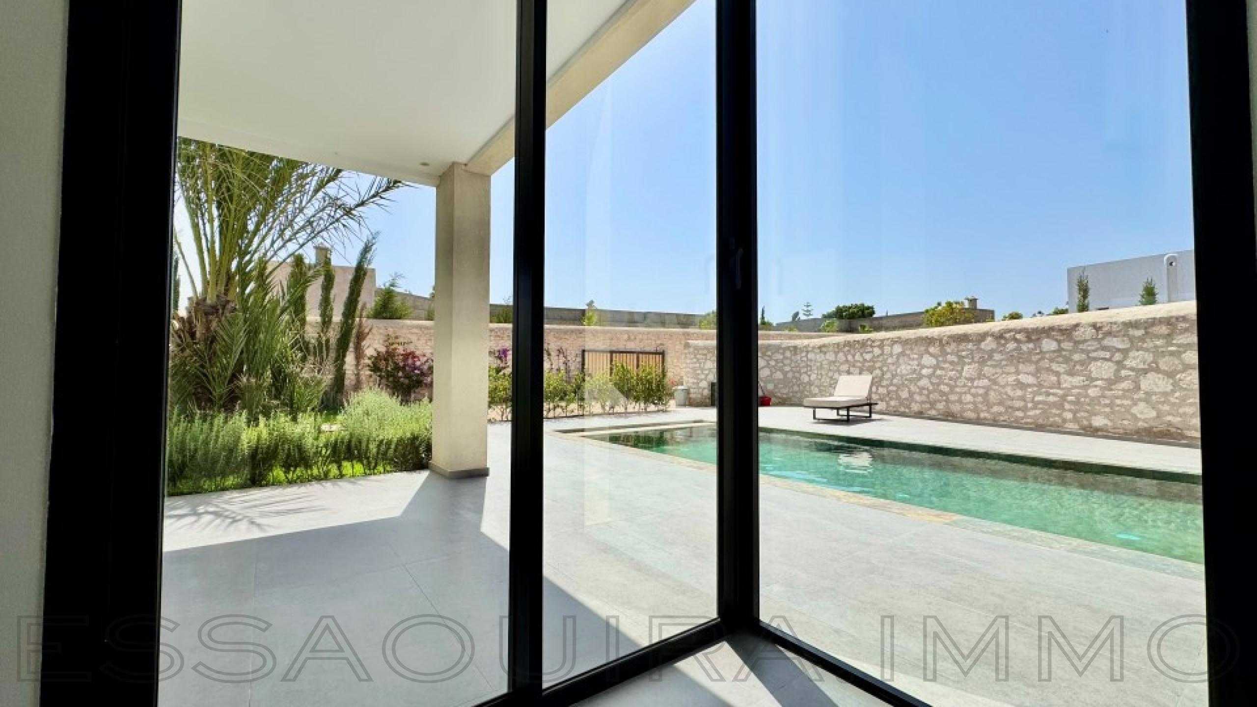 villa avec douche