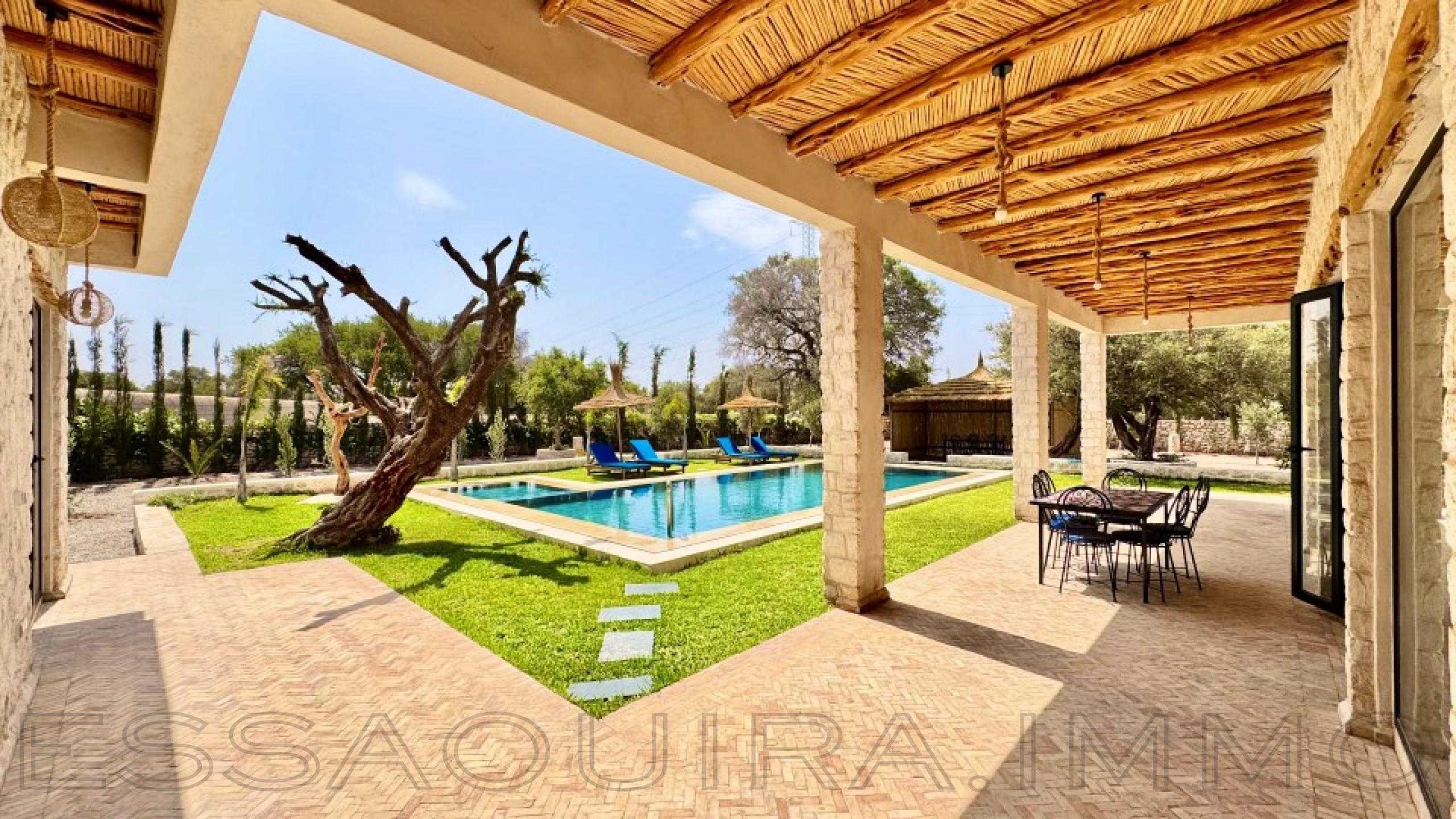 villa en location longue durée à essaouira