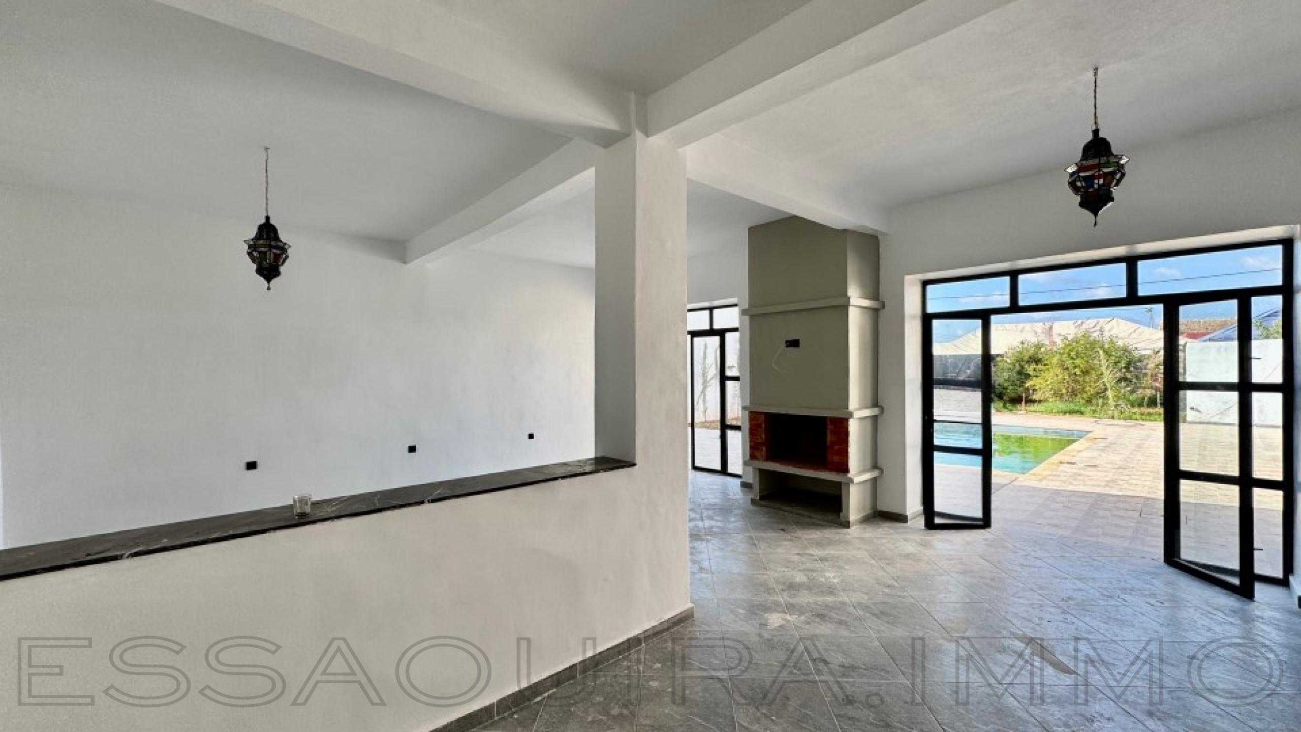 villa avec douche