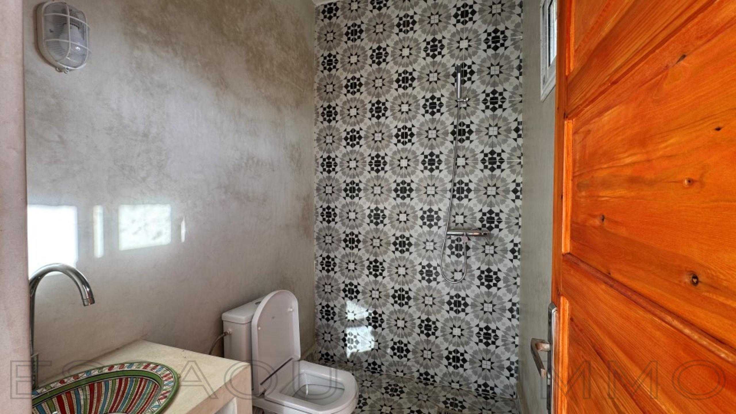 villa avec douche
