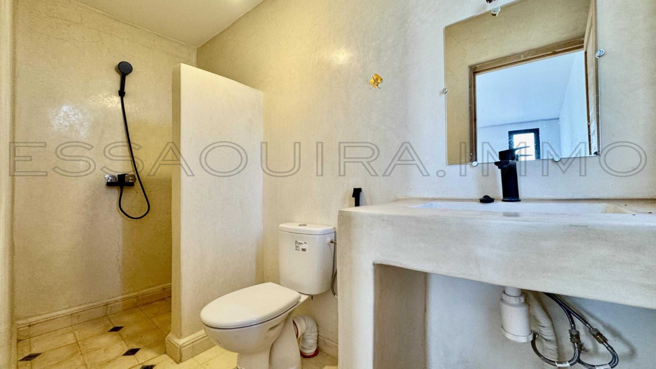 villa avec douche