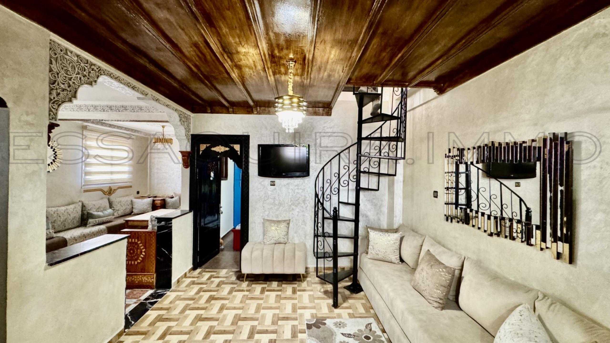 appartement avec 2 chambres et 1 salle de bain