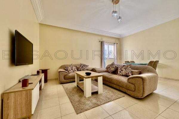 Lumineux appartement meublé- Ghazoua