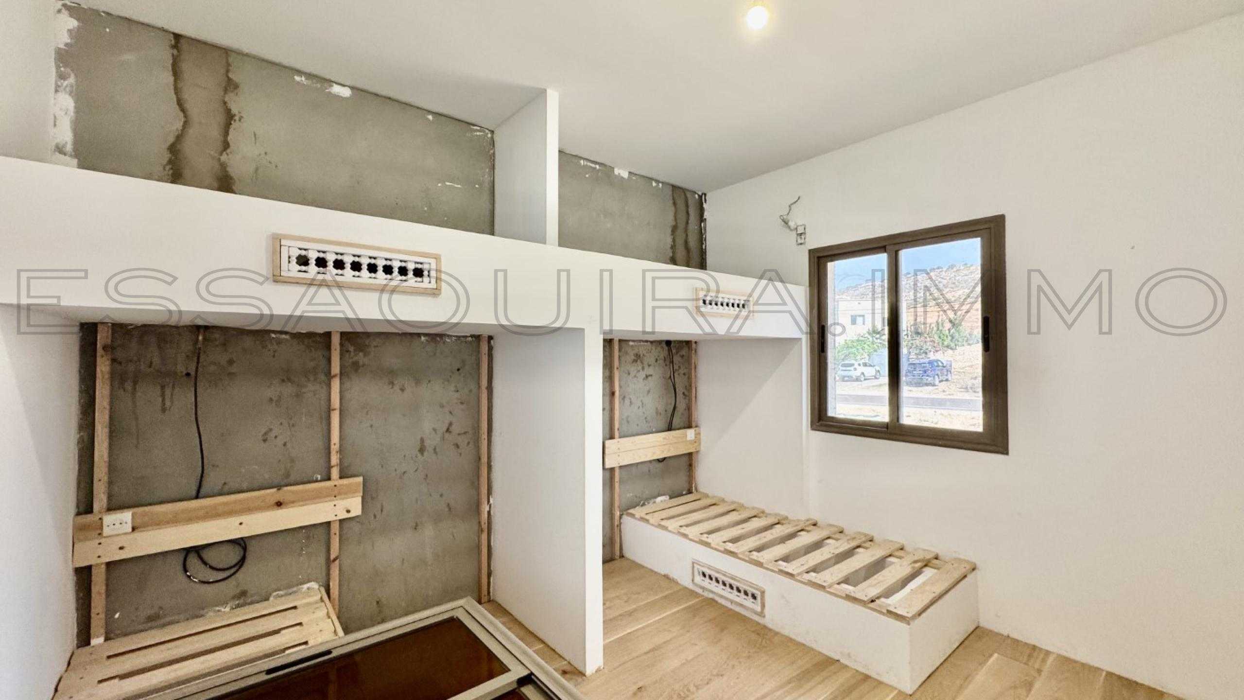villa avec 4 chambres et 3 salles de bain