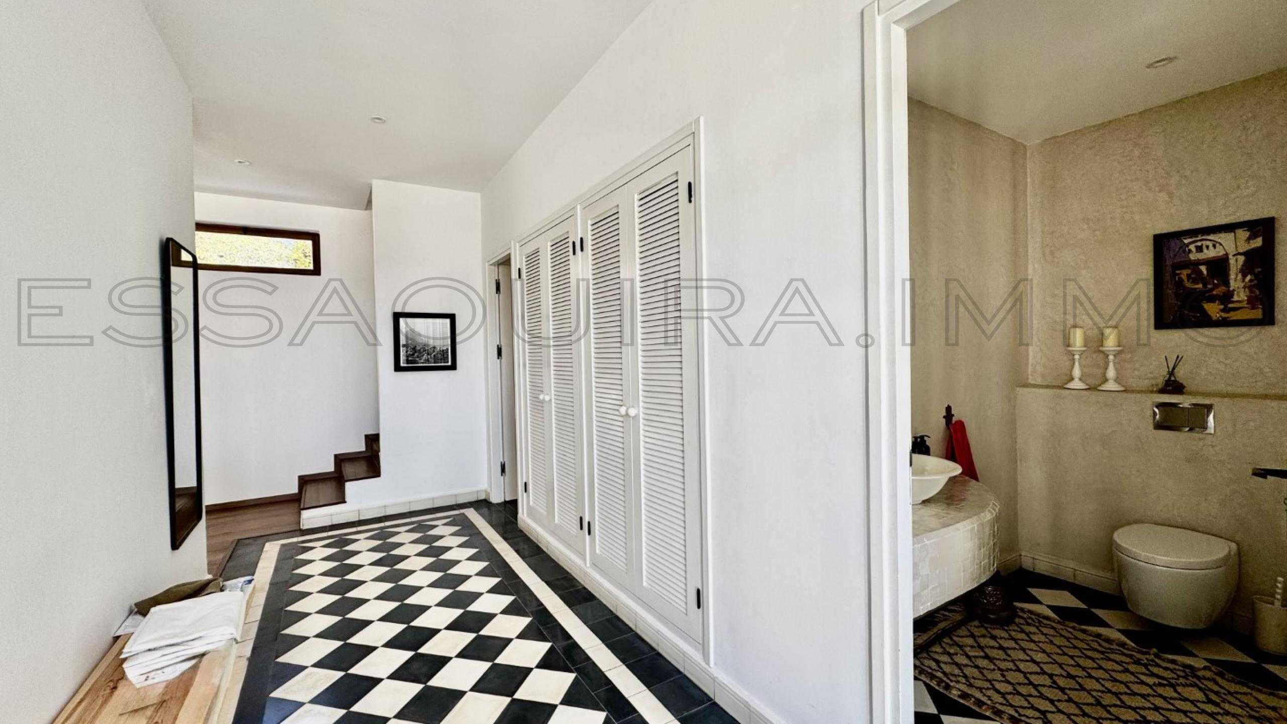 villa avec douche