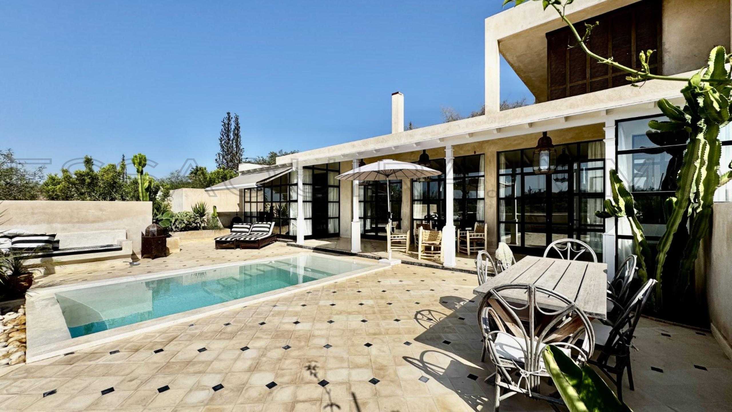 villa en location longue durée à essaouira