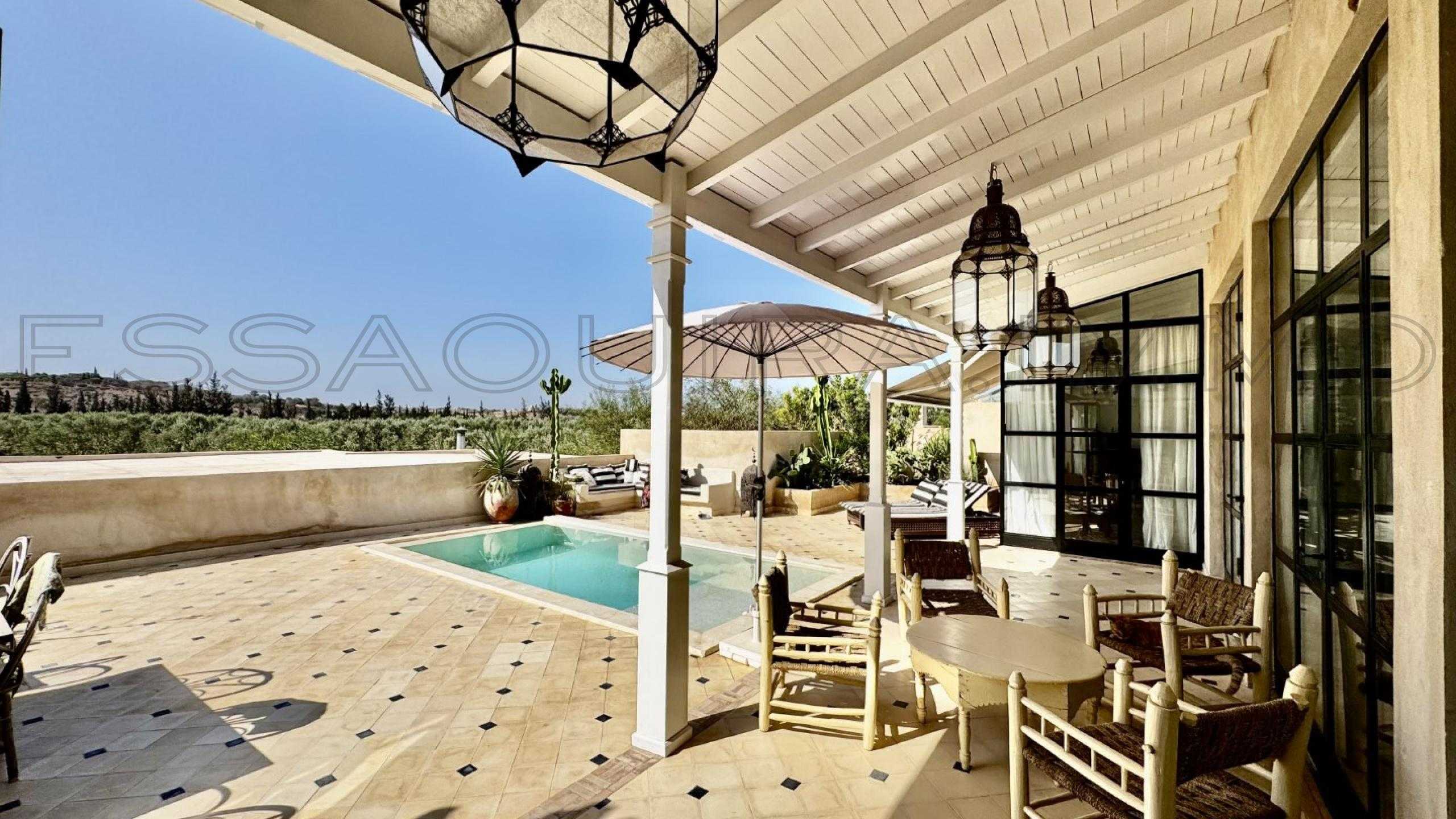 villa avec chauffage