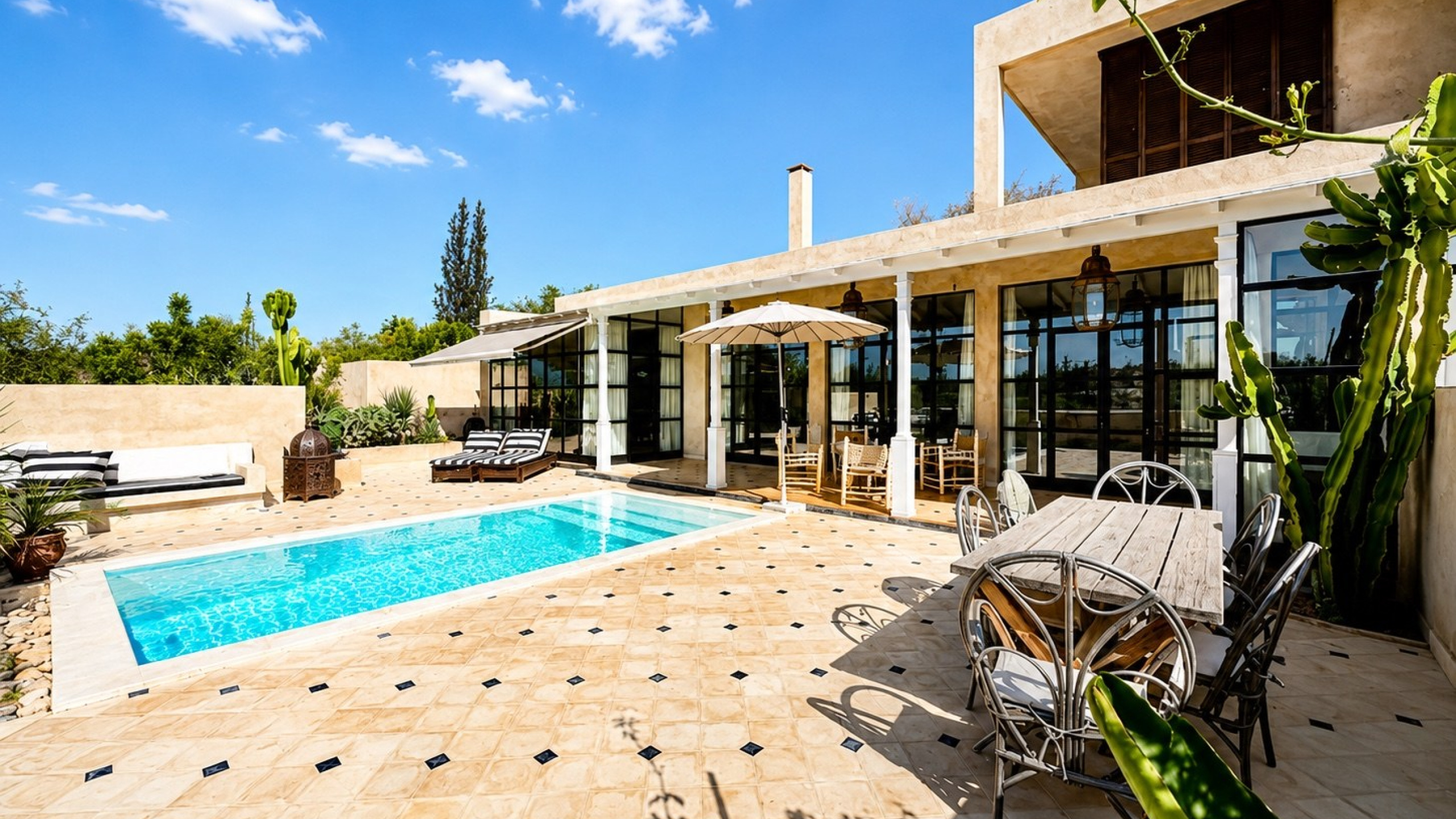villa en location longue durée à essaouira