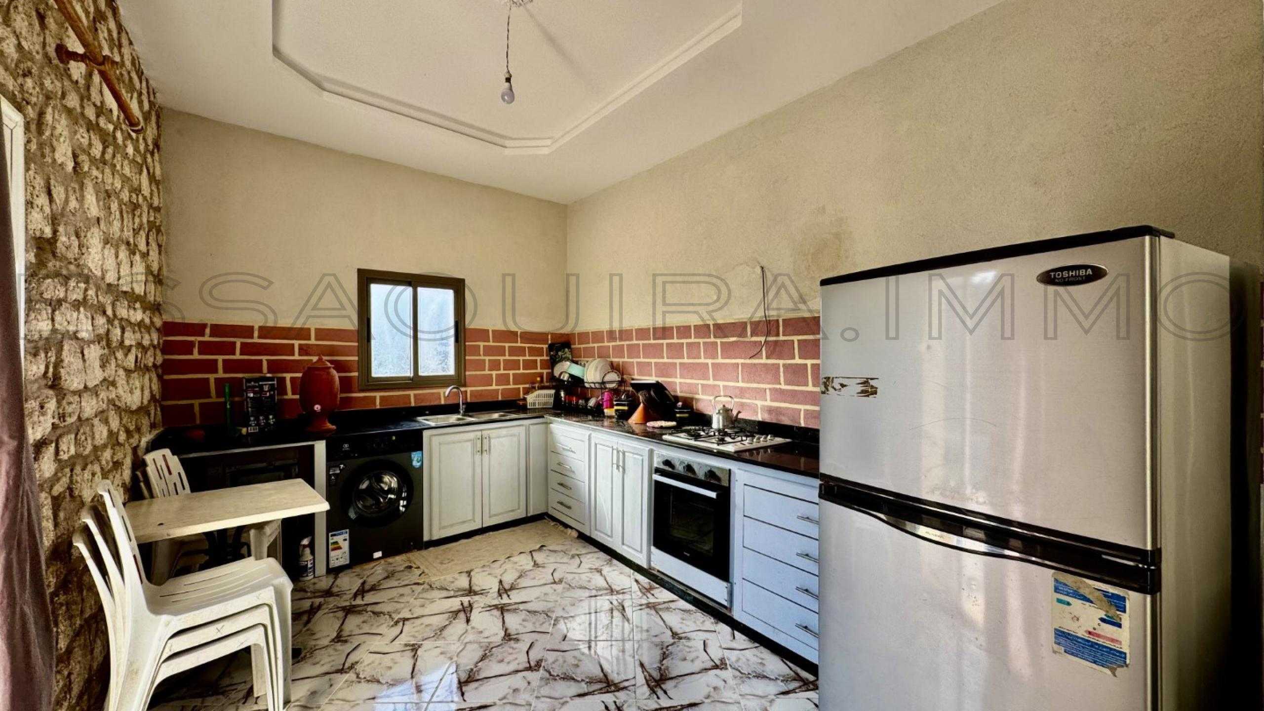 villa avec cuisinière