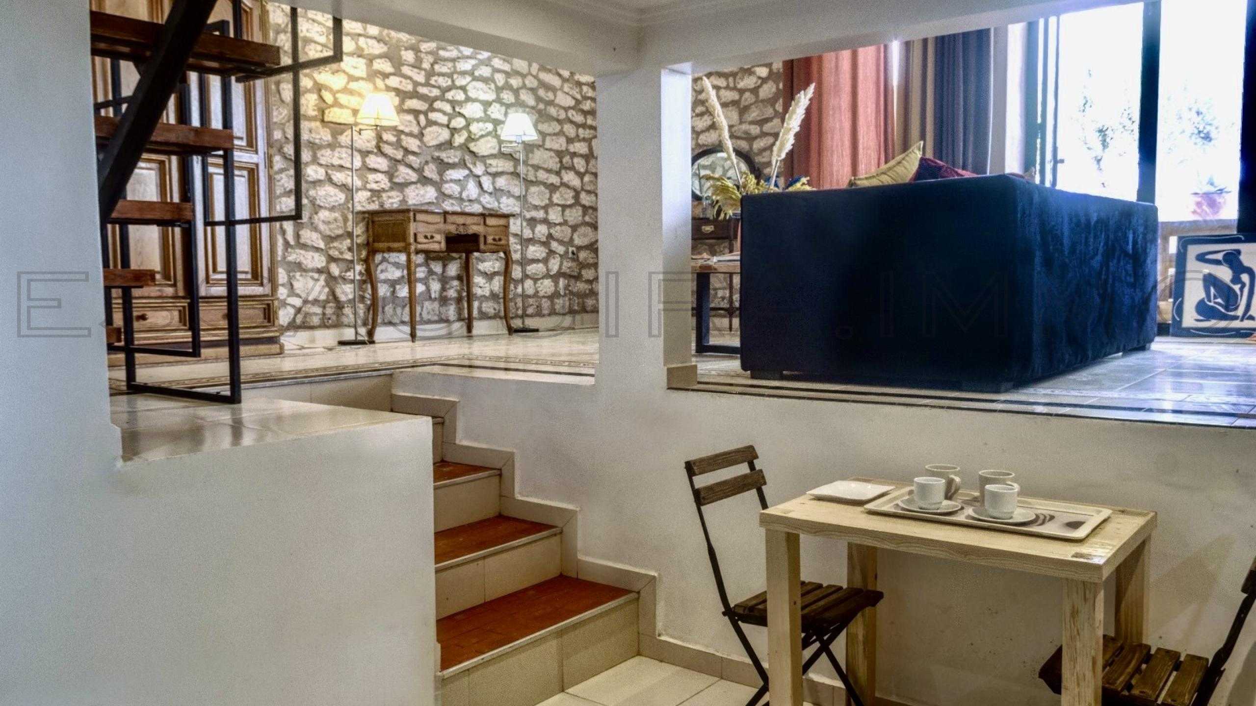 maison avec cuisinière