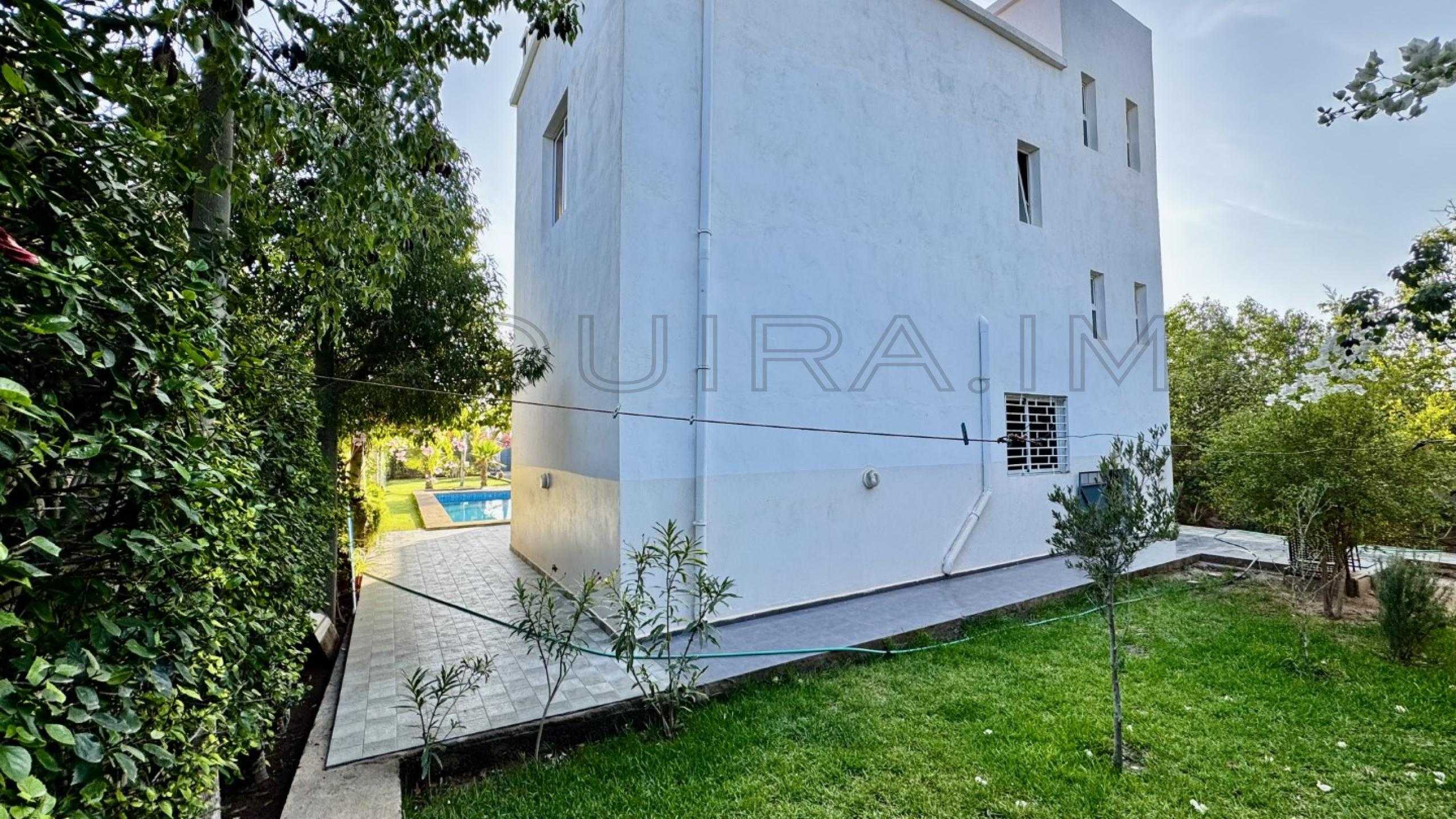 villa avec micro onde