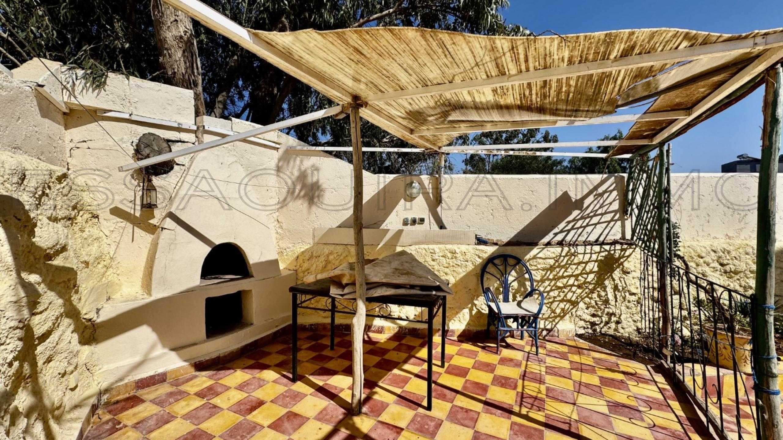 maison avec patio
