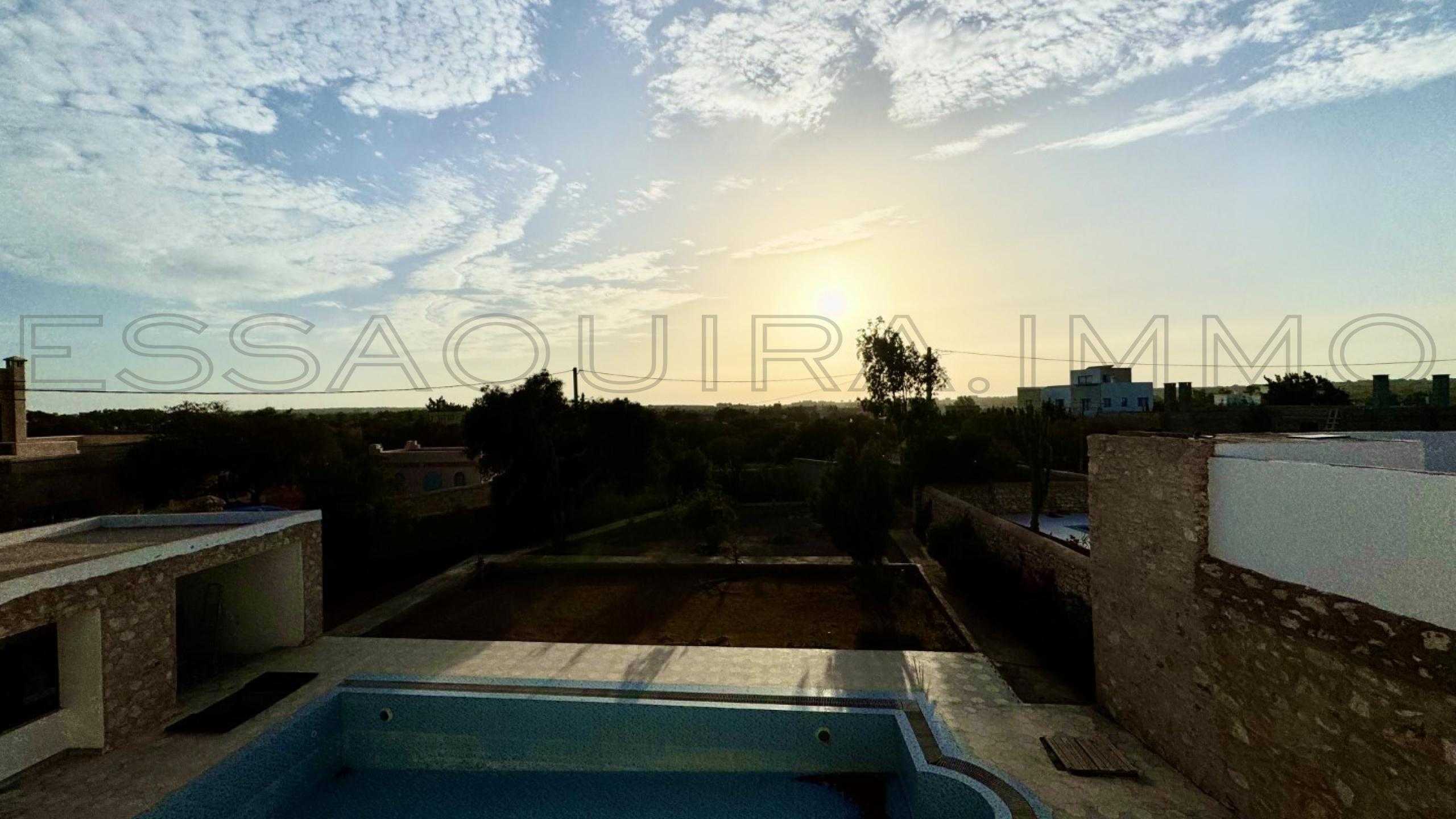 villa en location longue durée à essaouira