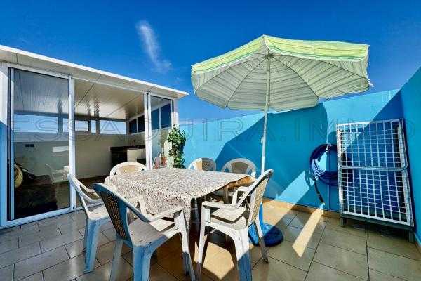 Appartement avec terrasse privative et véranda couverte