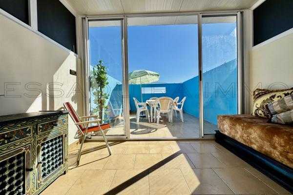 Appartement avec terrasse privative et véranda couverte