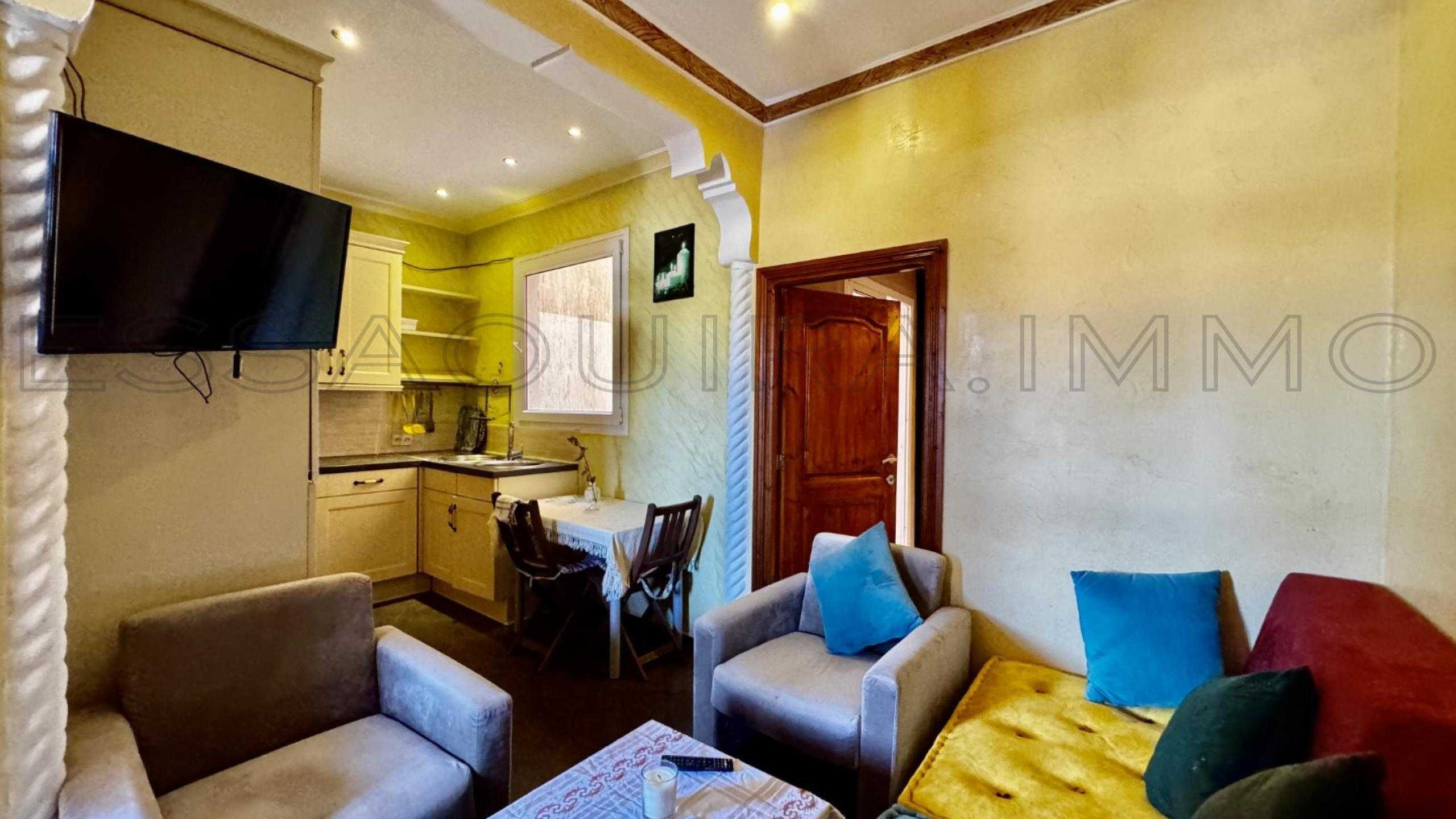 appartement avec 2 chambres et 1 salle de bain