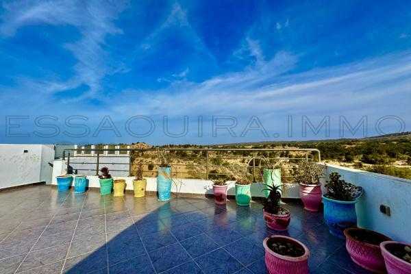 Appartement avec double terrasse et vue dégagée sur la forêt