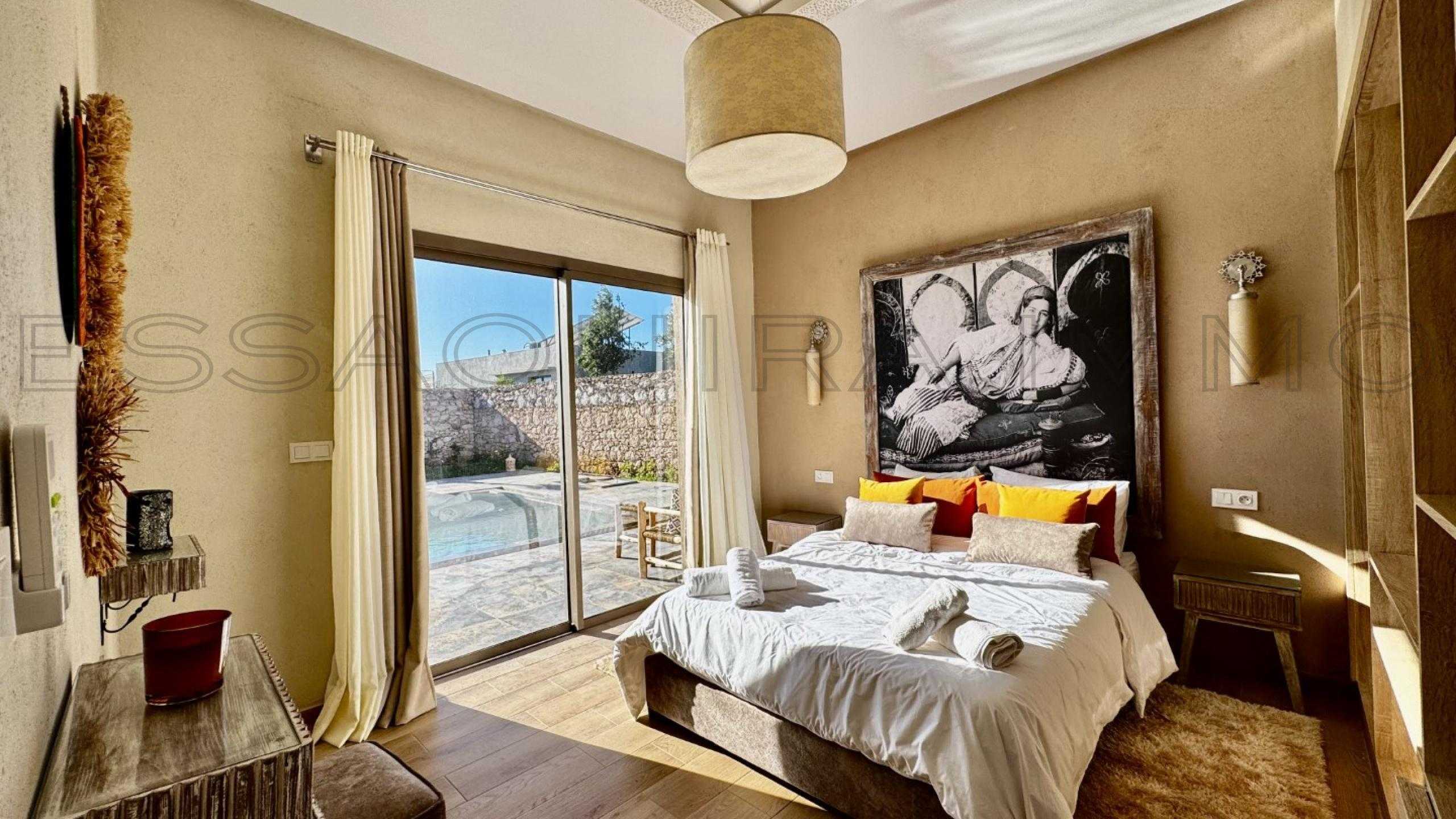 villa avec cuisinière