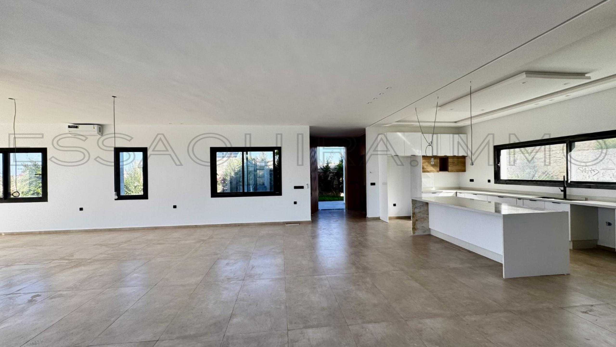 villa avec cheminée