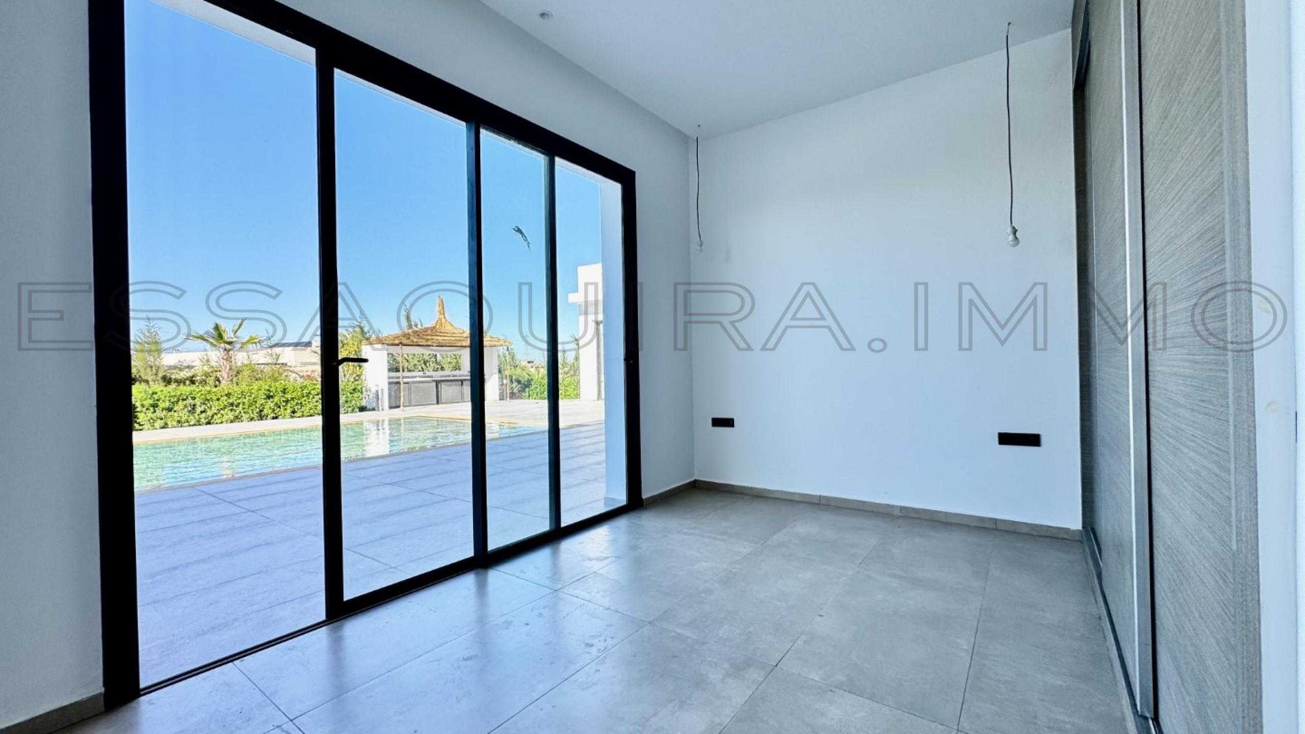 villa avec cheminée