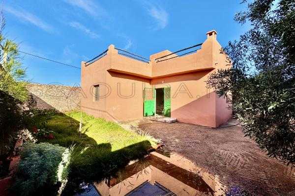 Maison neuve avec jardin et grande terrasse – Ghazoua 
