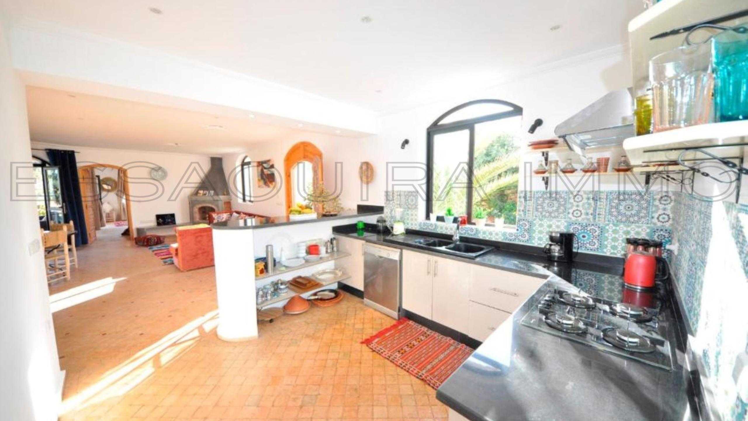 villa avec réfrigérateur