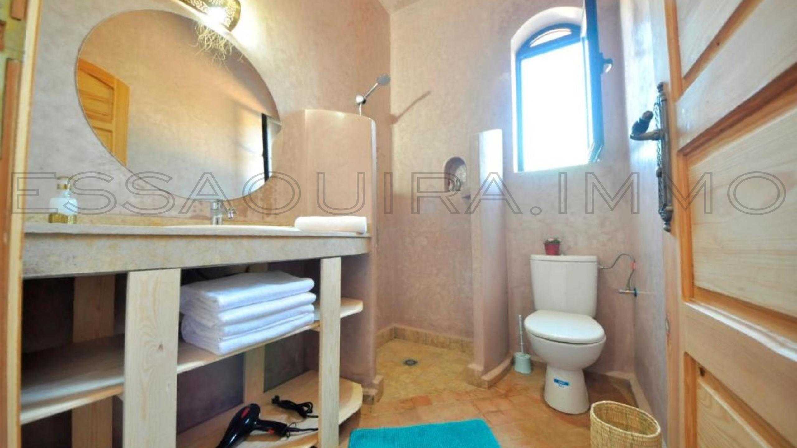 villa avec cuisinière