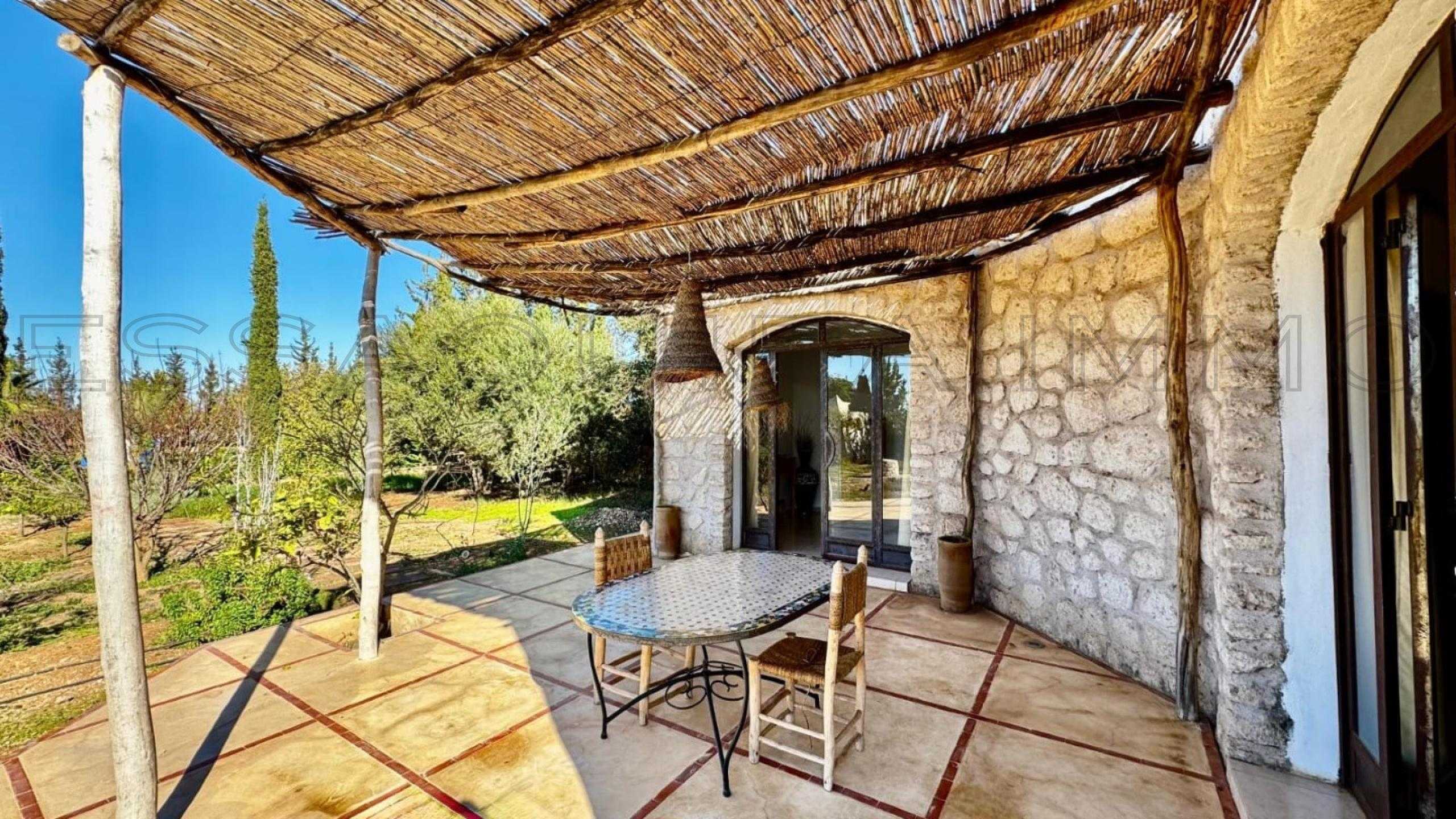 villa avec cheminée