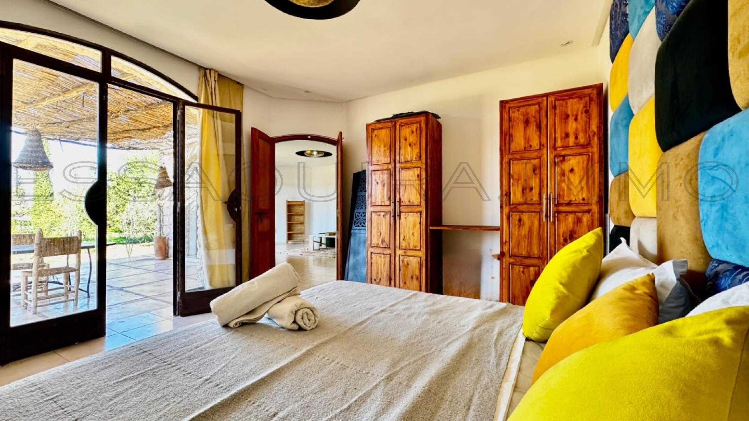 villa avec cuisinière