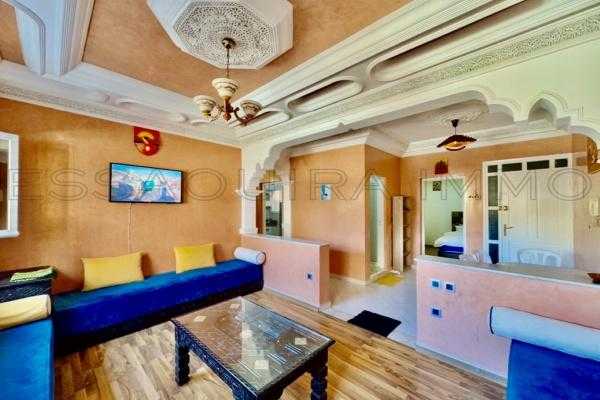 Appartement meublé avec cour privative