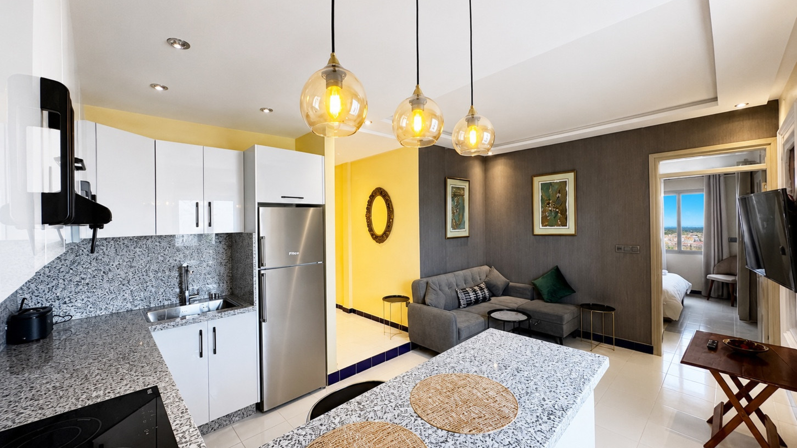 appartement avec cuisine equipée