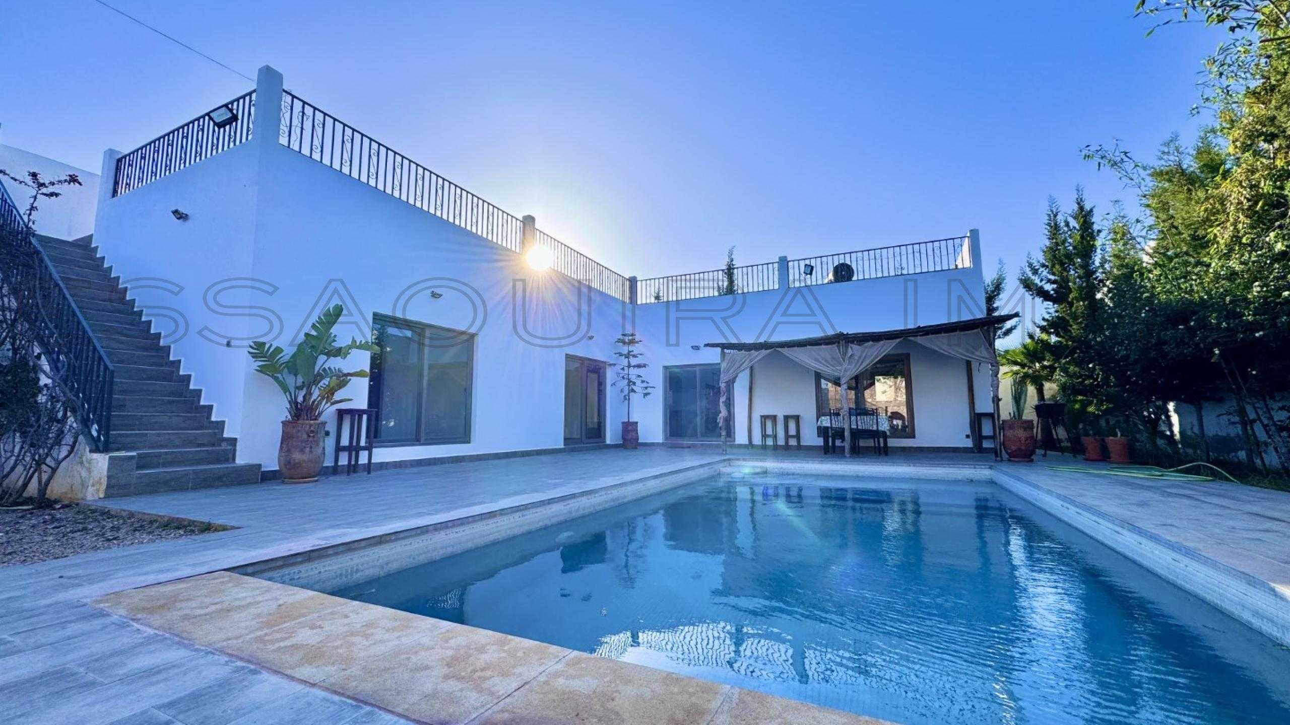 villa en location longue durée à essaouira