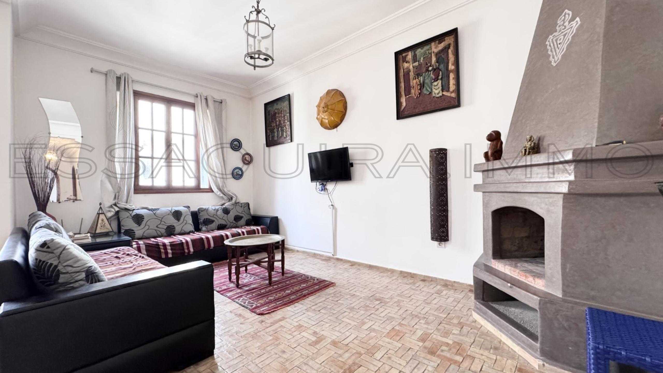 appartement avec 2 chambres et 1 salle de bain