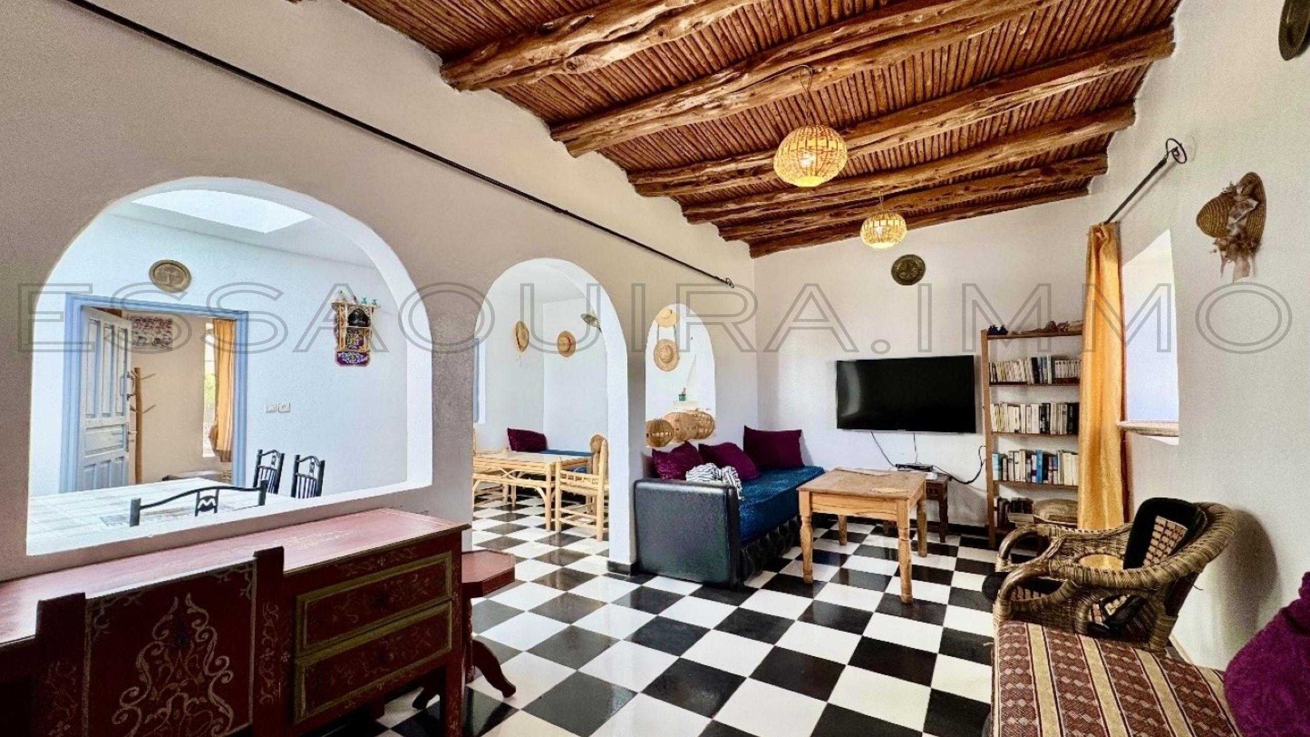 villa avec cheminée