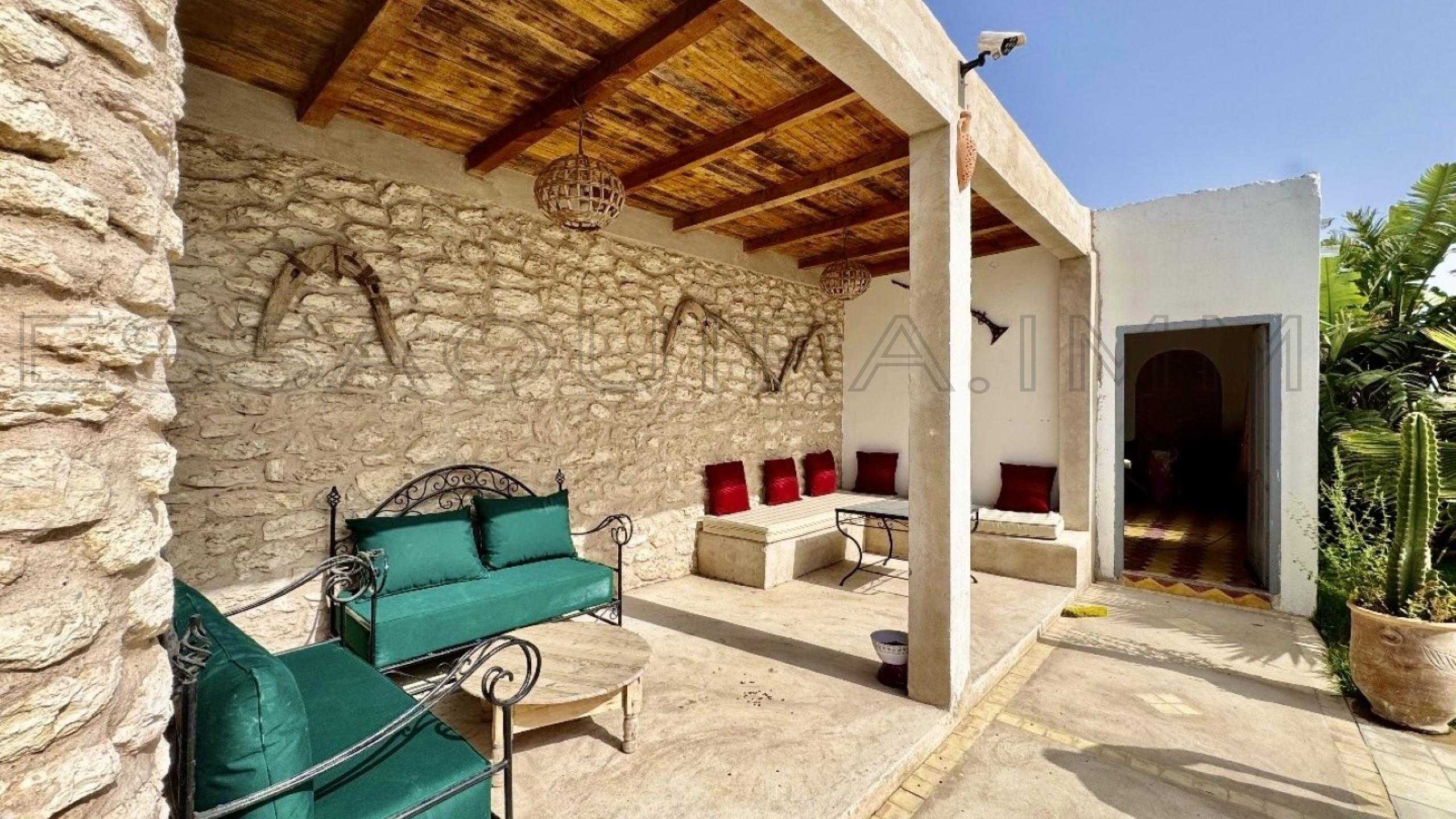villa en location longue durée à essaouira