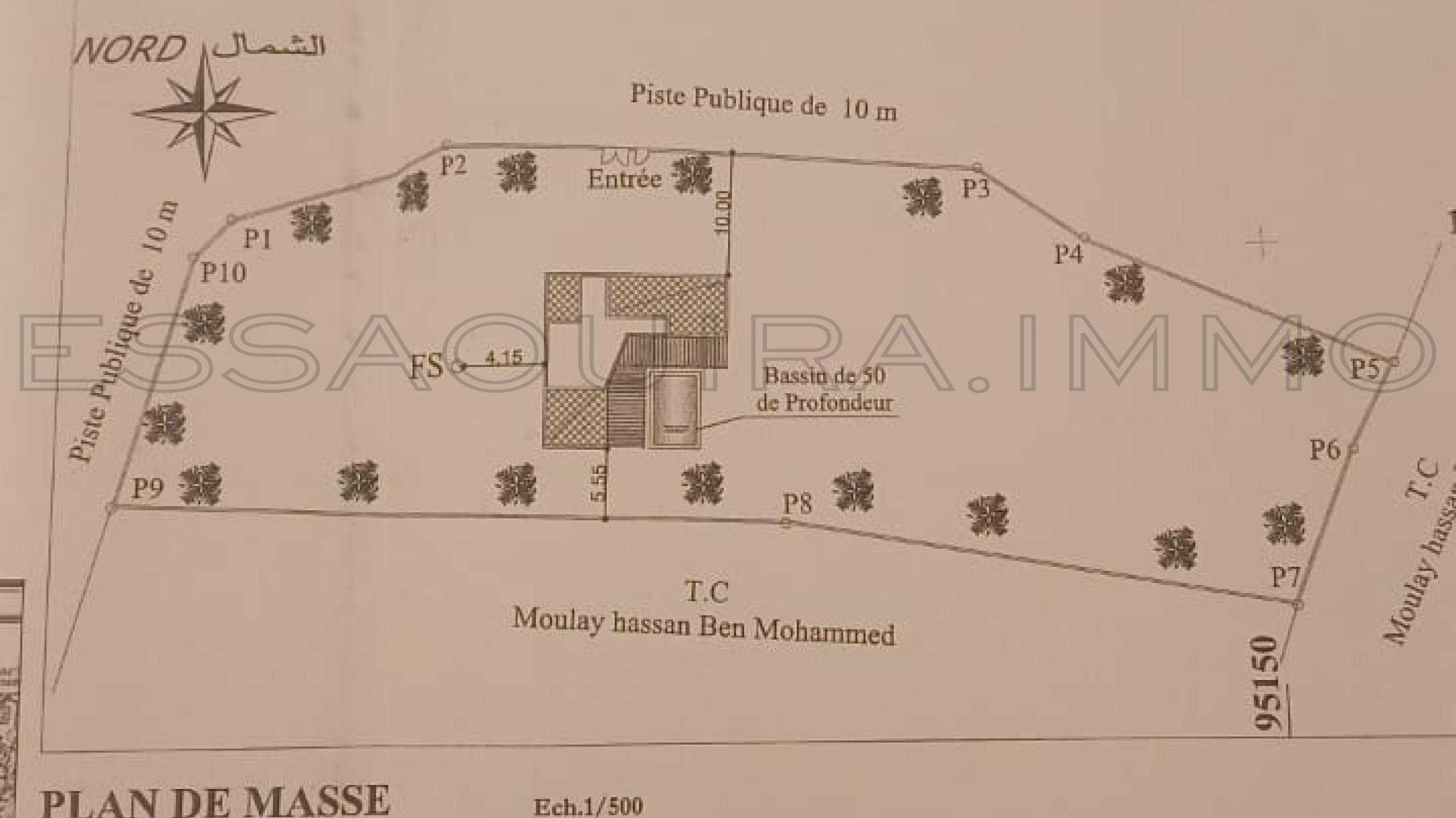 terrain en vente à essaouira