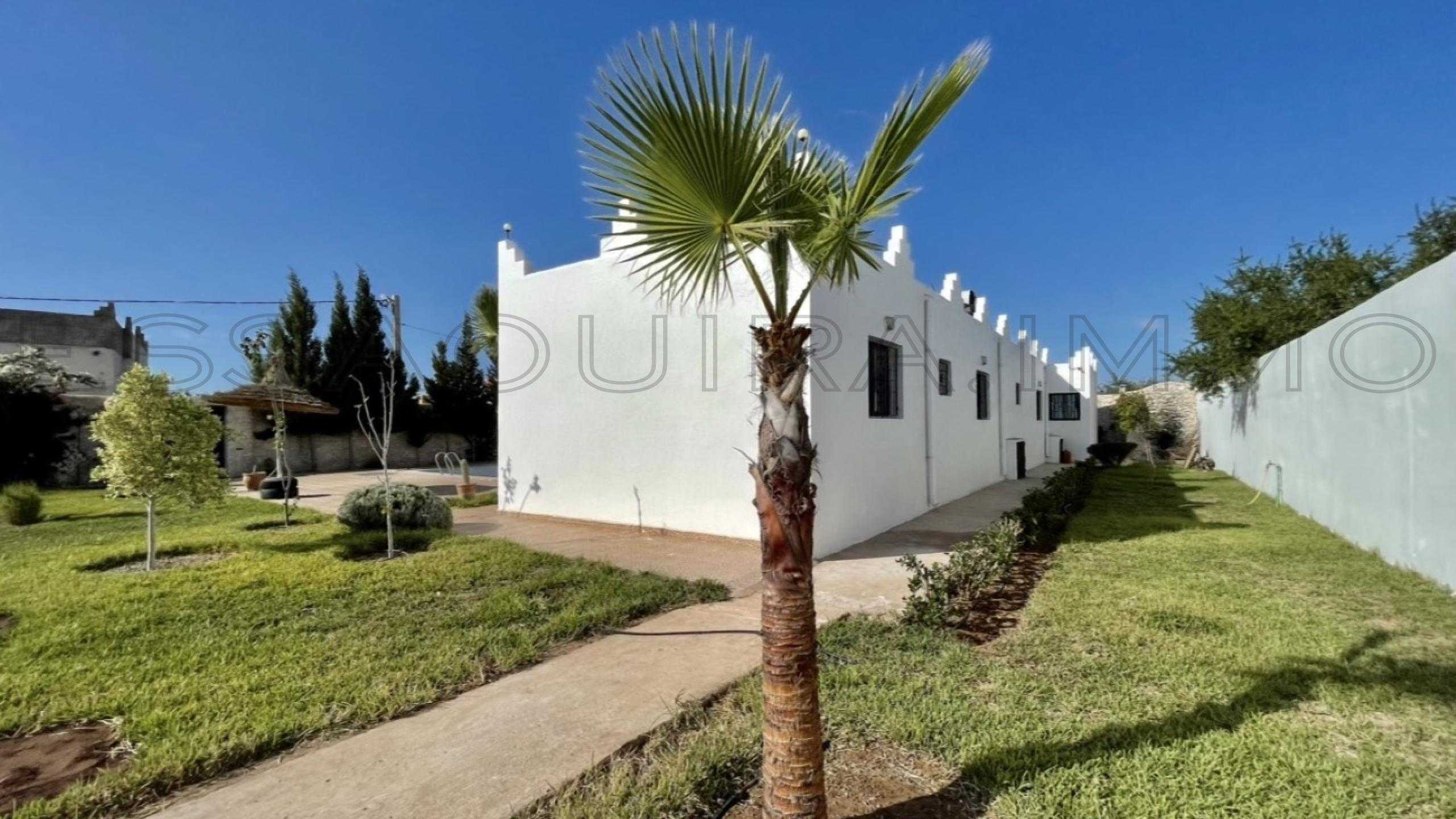 villa avec cheminée