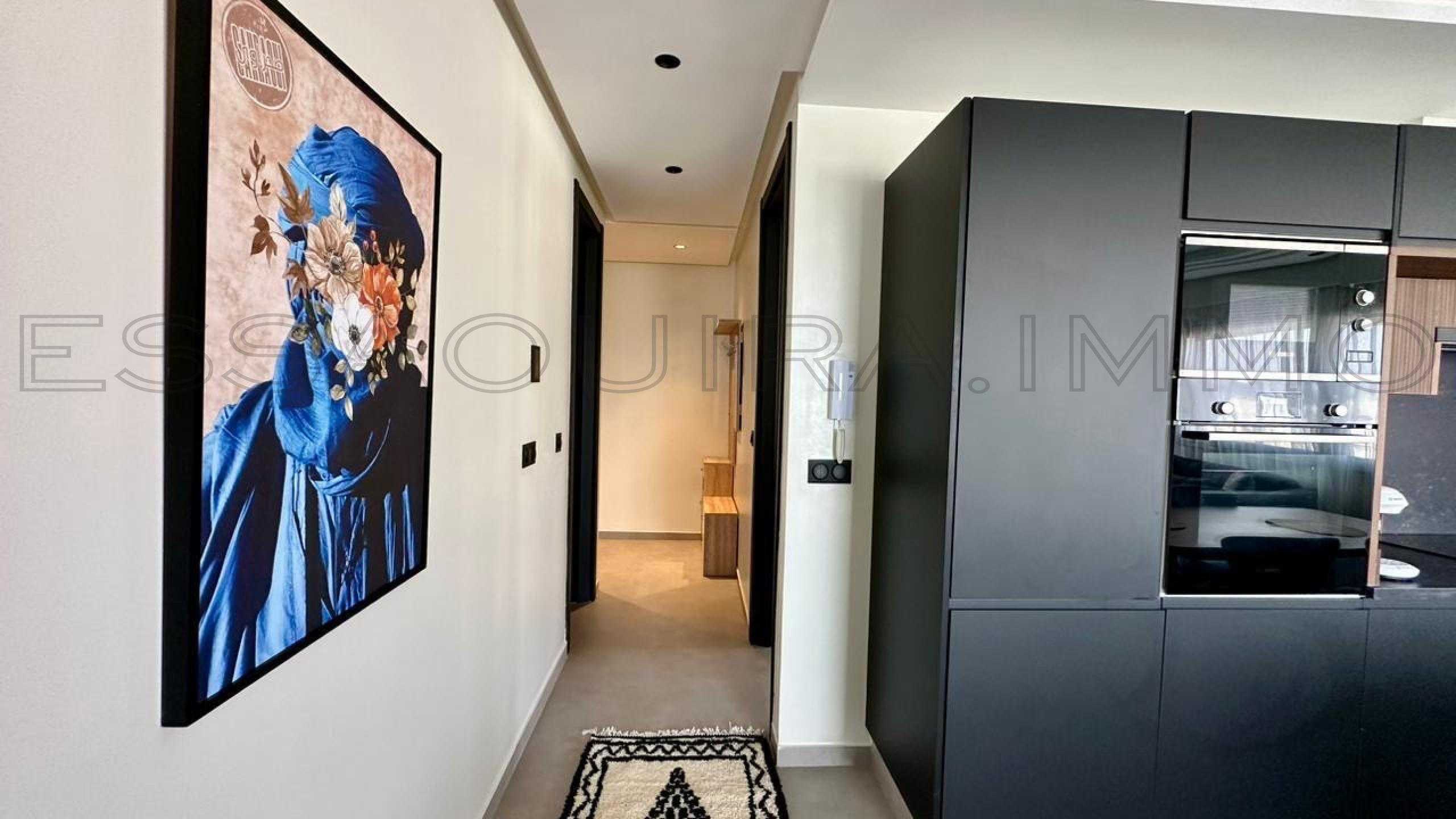 appartement avec 2 chambres et 2 salles de bain