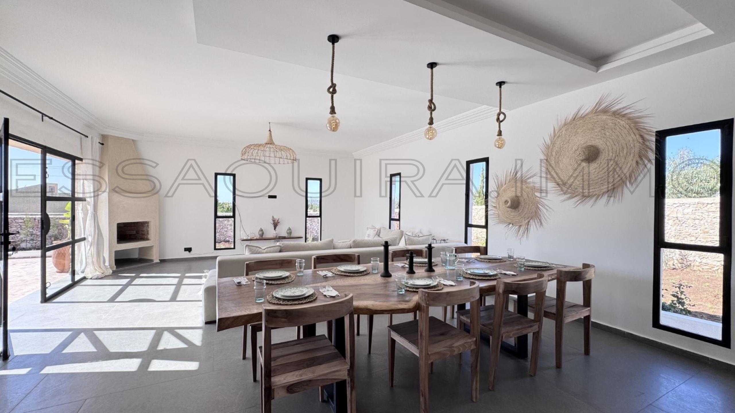 villa de 170 m&sup2; sur un terrain de 1,600 m&sup2;