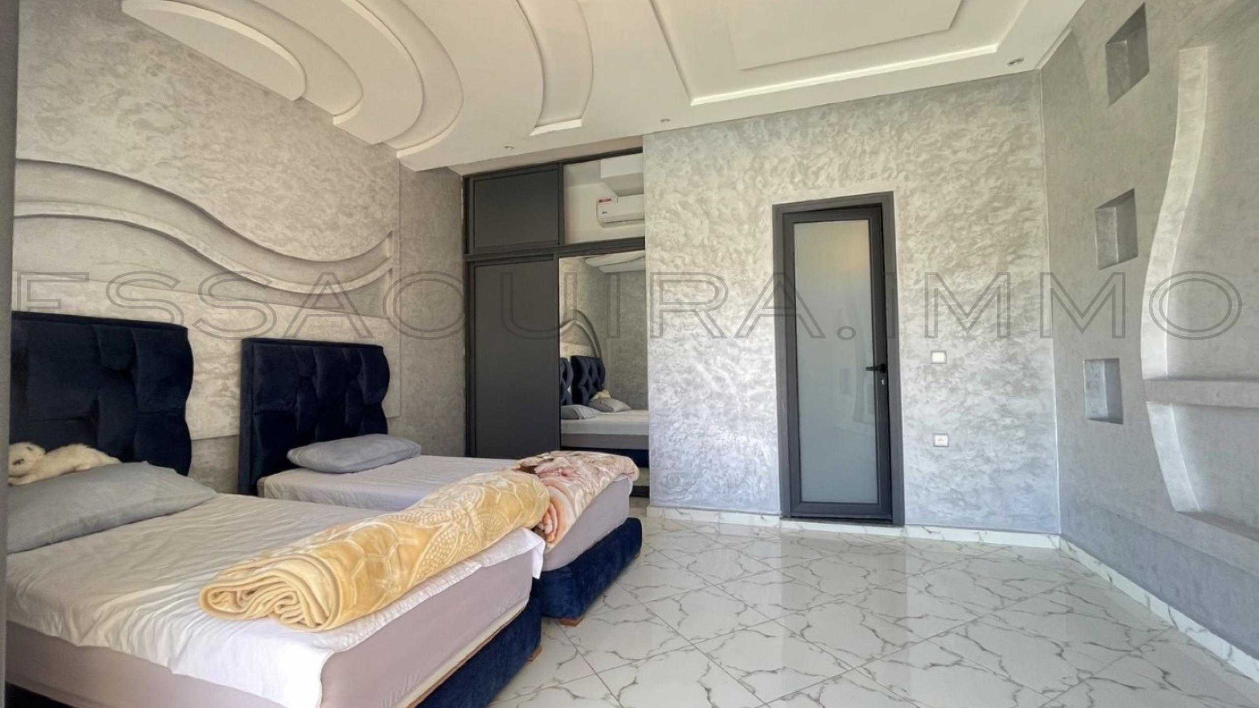 villa avec cheminée