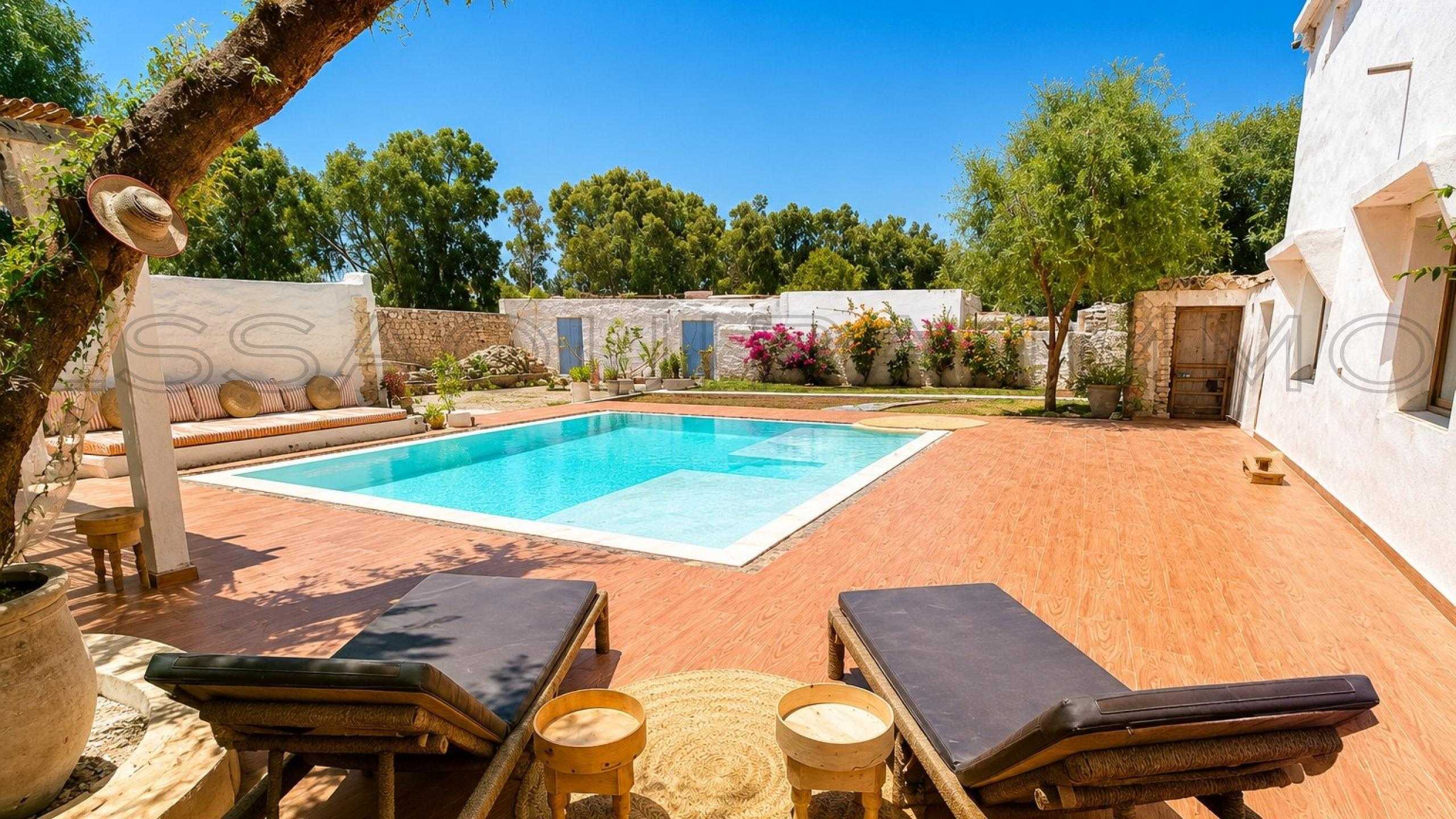 villa en location longue durée à essaouira